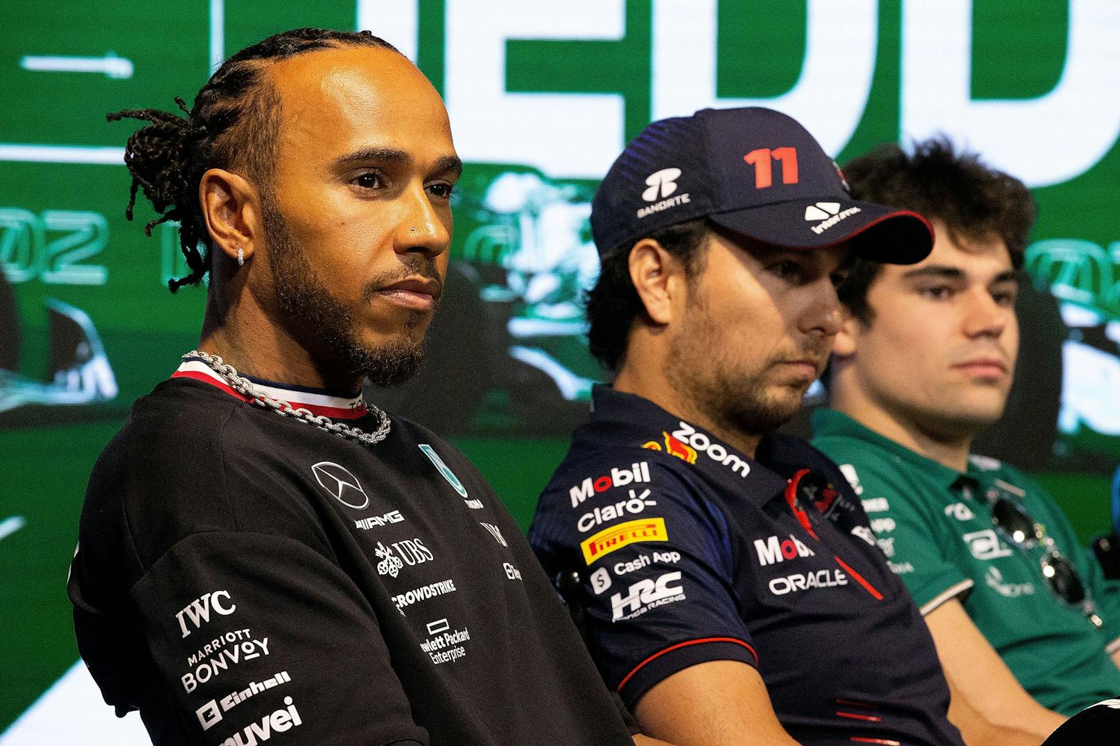 Lewis Hamilton ätzt gegen Sergio Perez. 