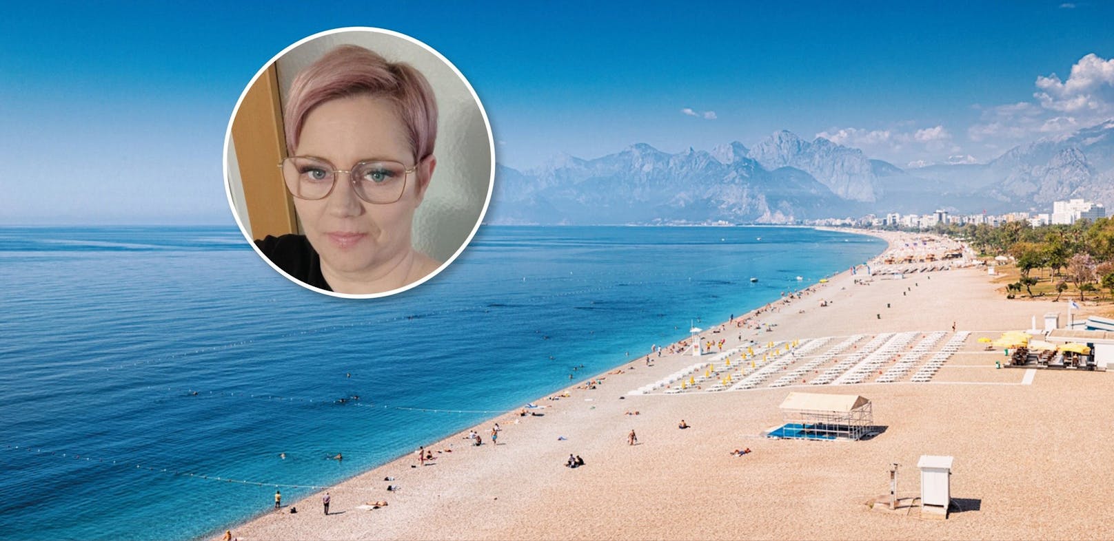 Cornelia Bogovic wollte am Strand von Antalya relaxen, doch es kam anders.