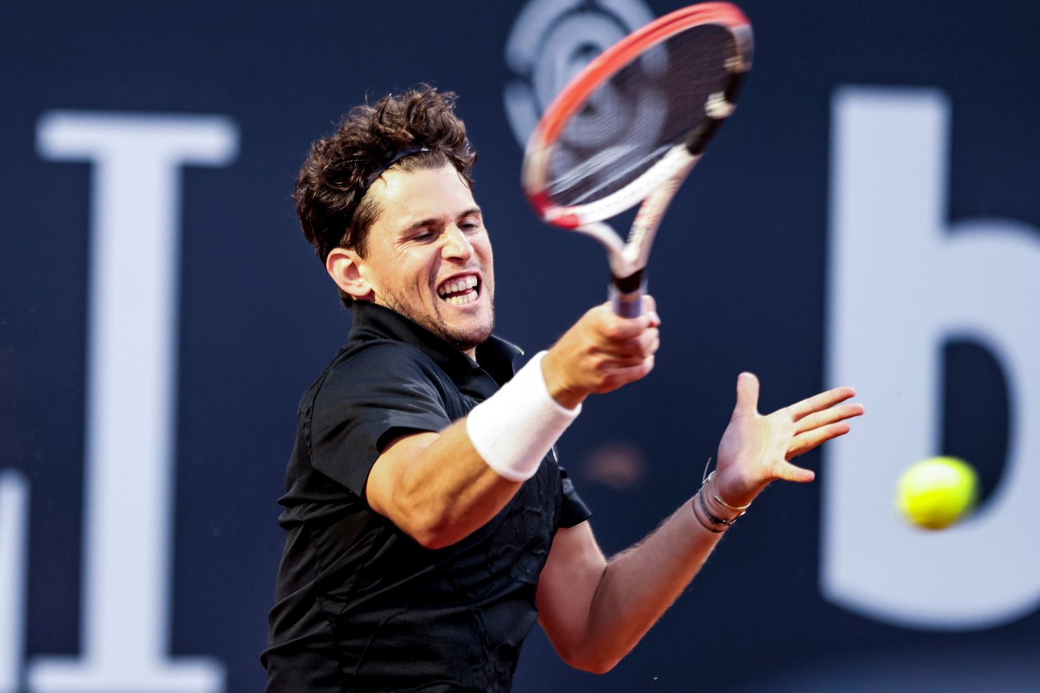 Dominic Thiem beim Tennis-Klassiker in Kitzbühel. 