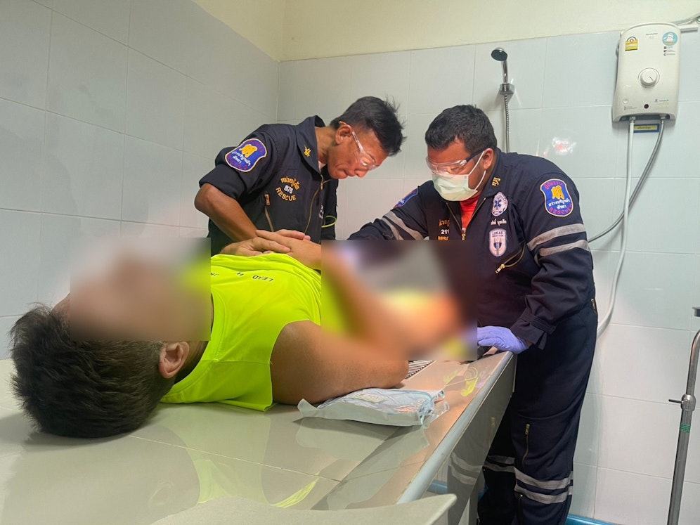 Das dürfte alles andere als angenehm gewesen sein....