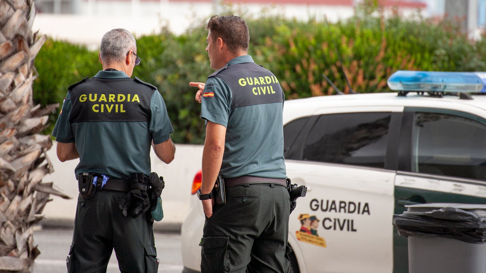 Einsatzkräfte der Guardia Civil. Archivbild.