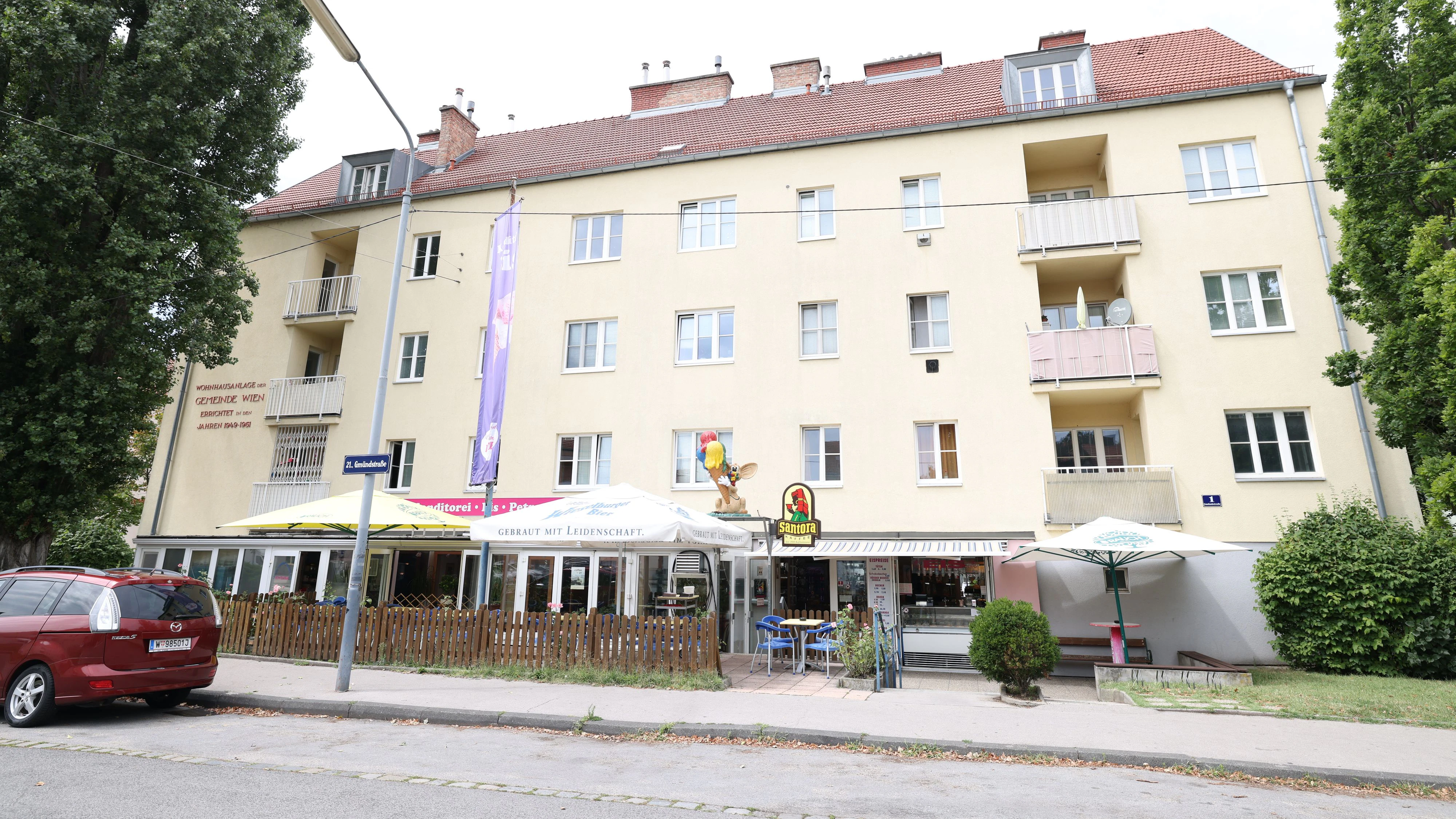 Die Konditorei in Wien-Floridsdorf.