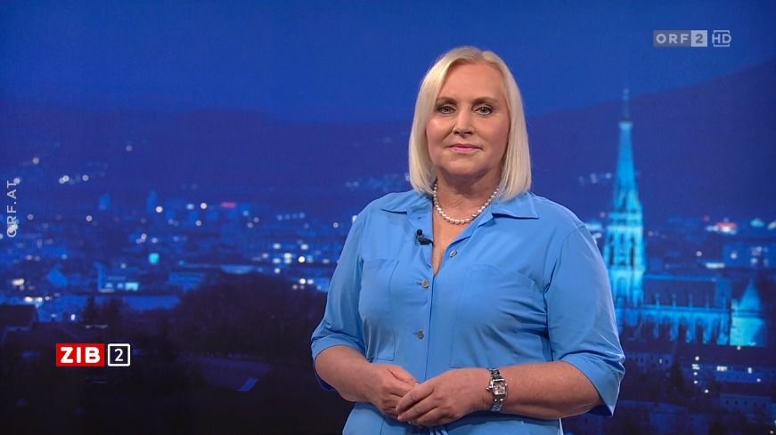 ÖVP-EU-Delegationsleiterin Angelika Winzig am späten Mittwochabend in der ORF-"ZIB2".