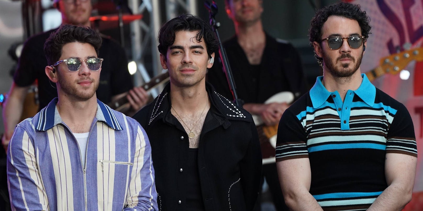 Einer der Jonas Brothers konnte sich auf der Bühne nicht zurückhalten.
