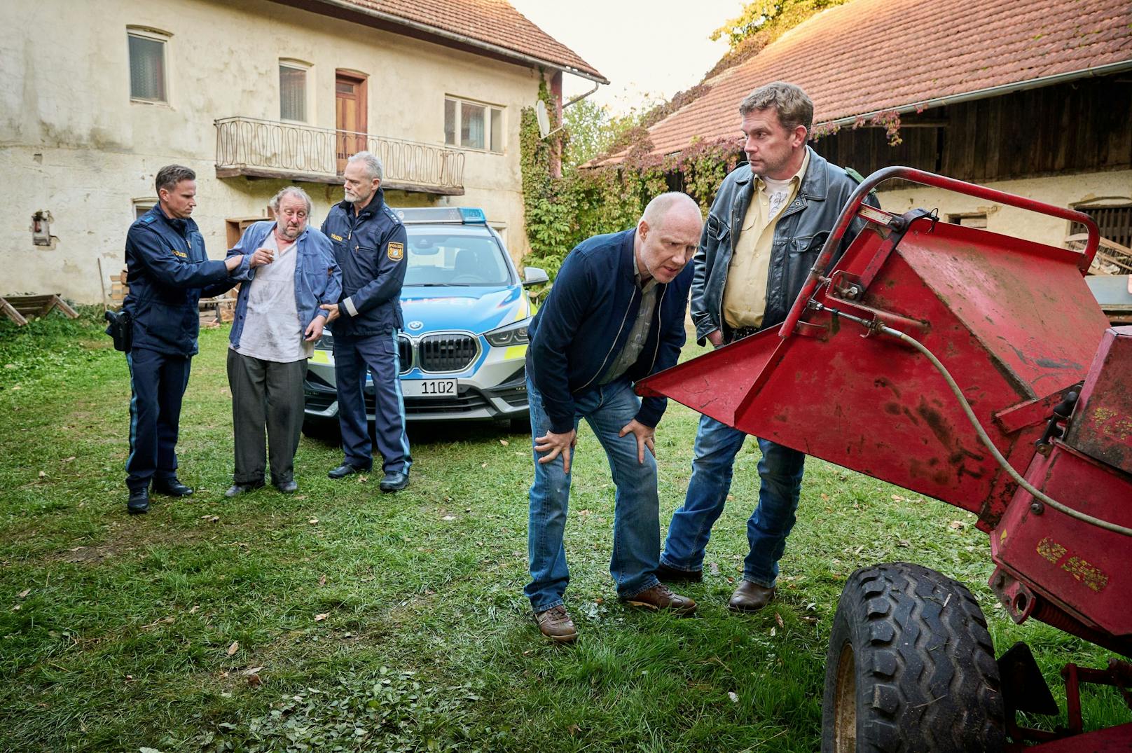 Szene aus dem neuen Eberhofer-Krimi REHRAGOUT-RENDEZVOUS