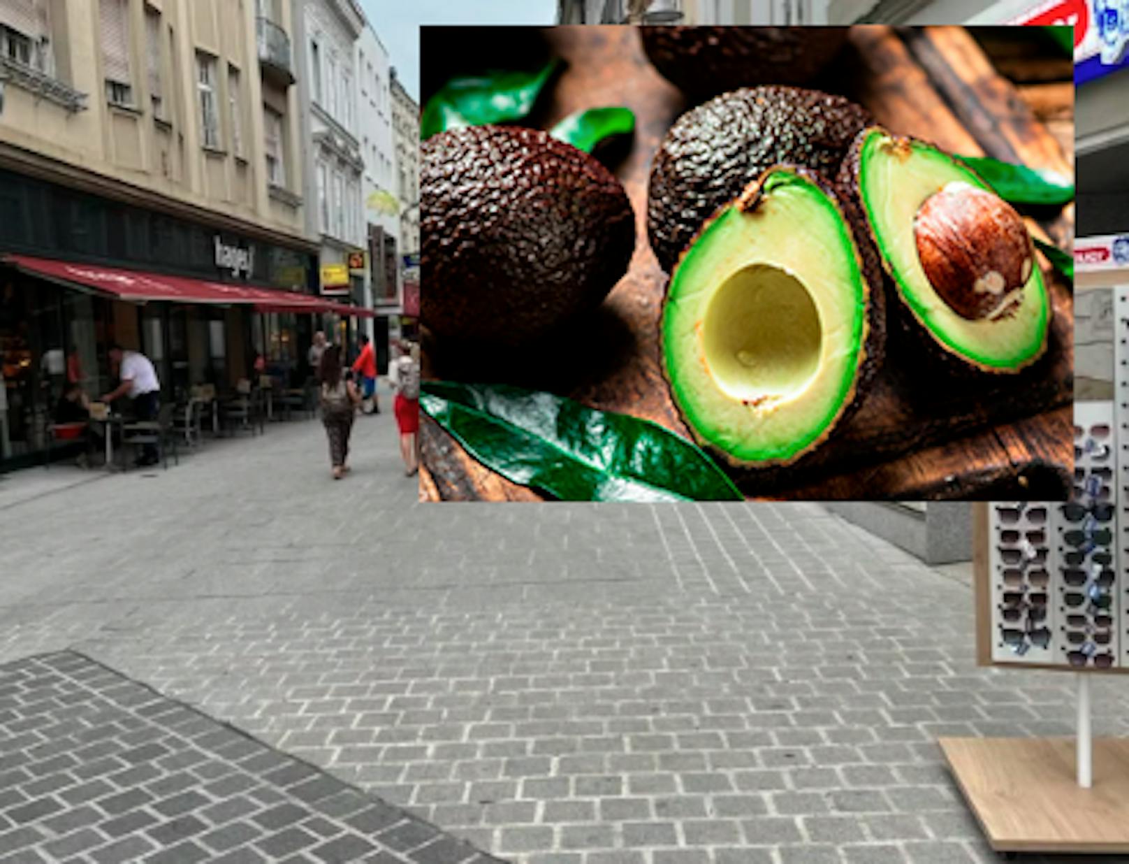 Avocado-Streit in Lokal St. Pölten