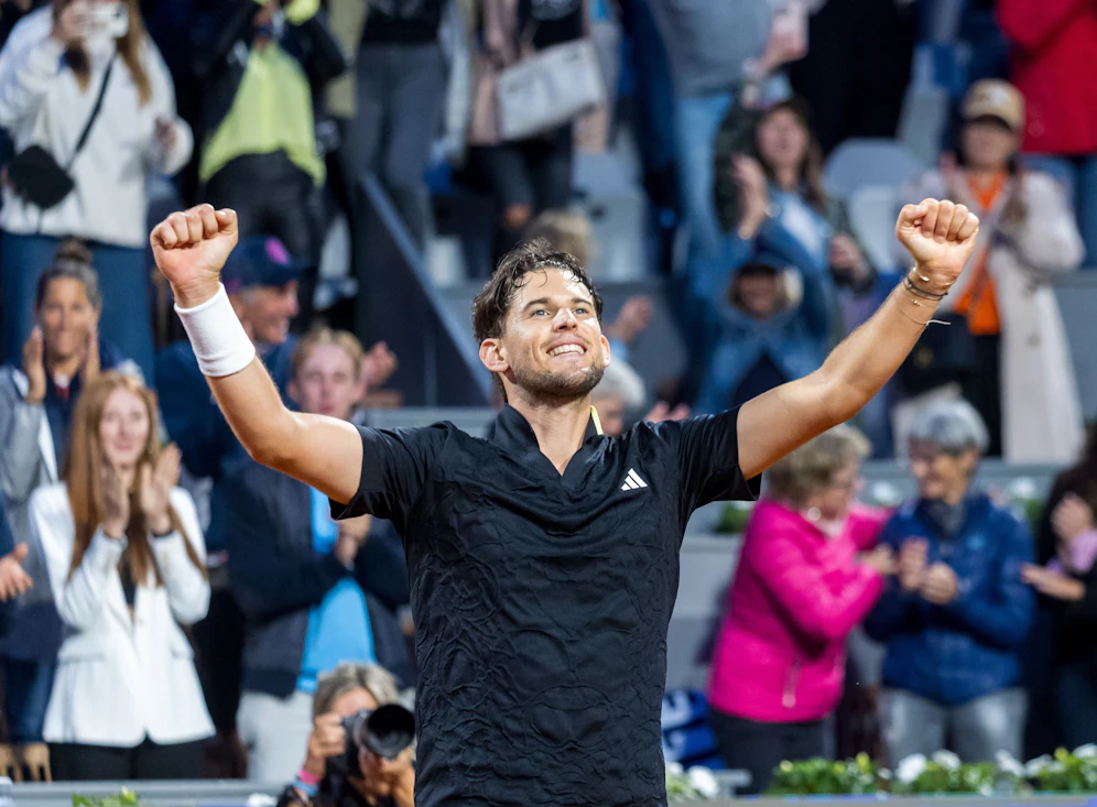 Österreichs Tennis-Star Dominic Thiem steht im Kitz-Halbfinale. 