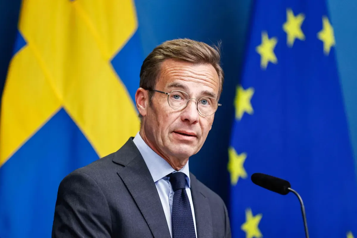 Der schwedische Premierminister Ulf Kristersson erwägt, das Gesetz zu ändern. 