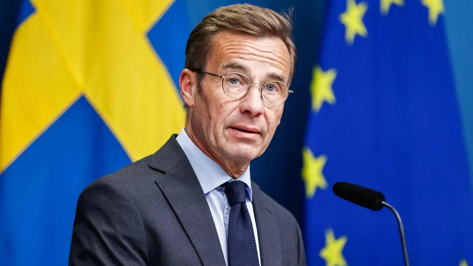 Der schwedische Premierminister Ulf Kristersson erwägt, das Gesetz zu ändern. 
