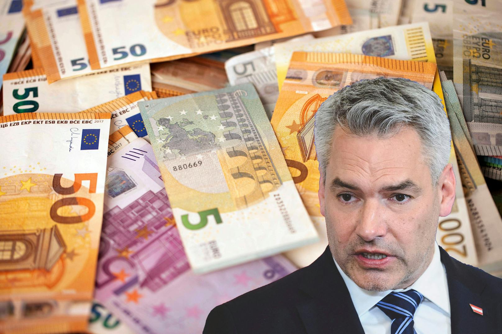 Bundeskanzler Karl Nehammer will Bargeld in der österreichischen Bundesverfassung verankern. 