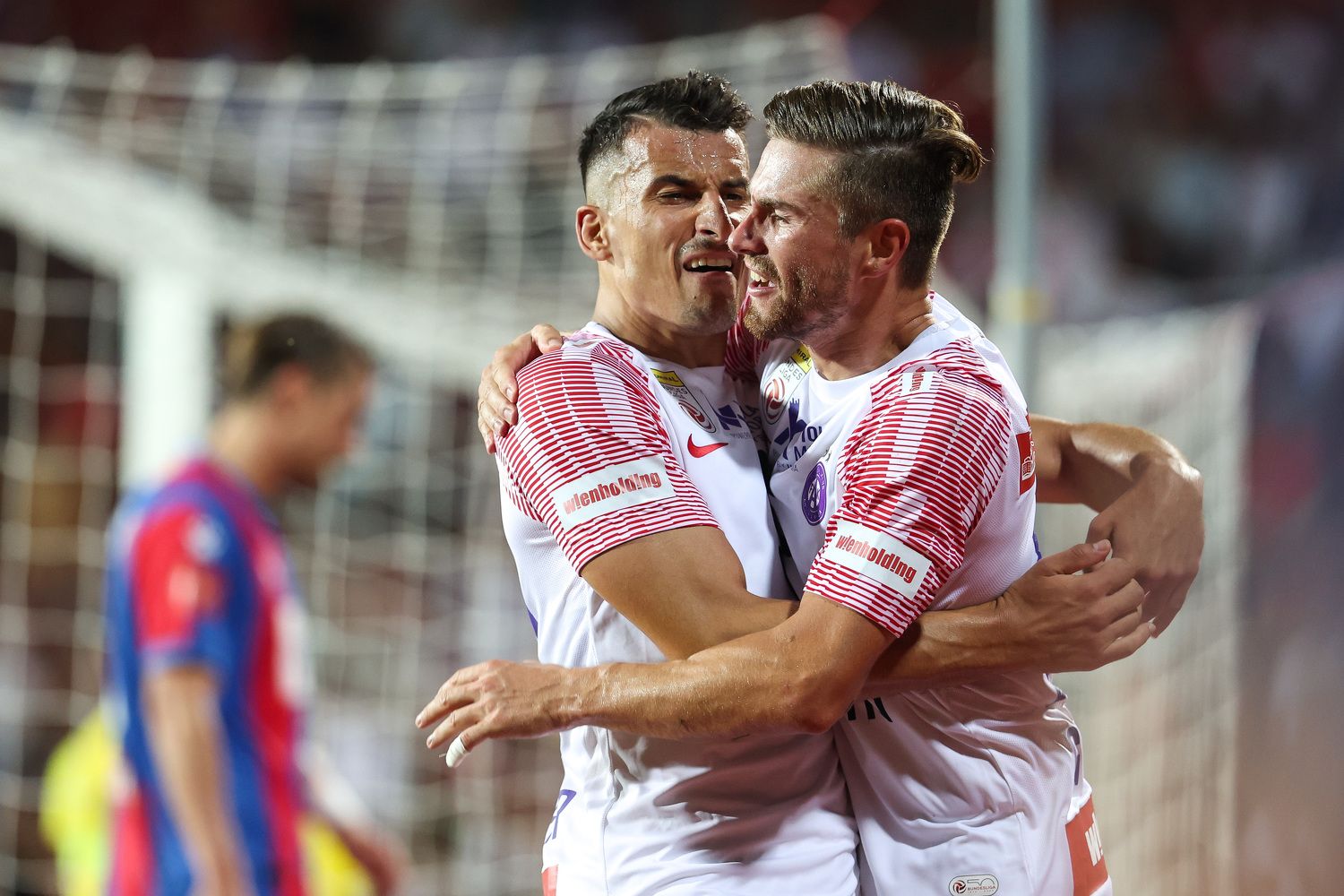 Die Austria schlägt Borac Banja Luka. 