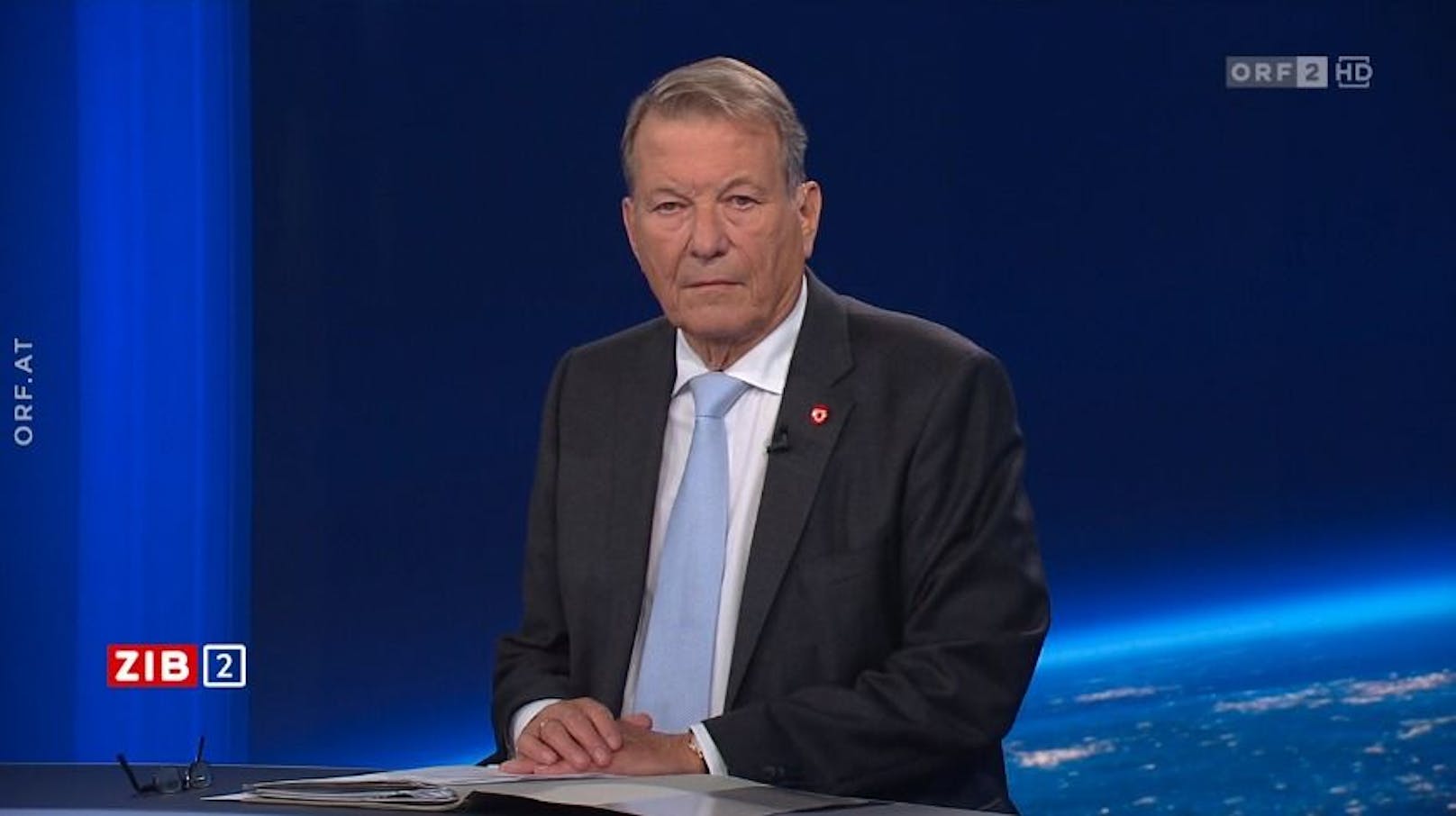 Peter Kostelka vom Pensionistenverband am späten Freitagabend in der ORF-"ZIB2".