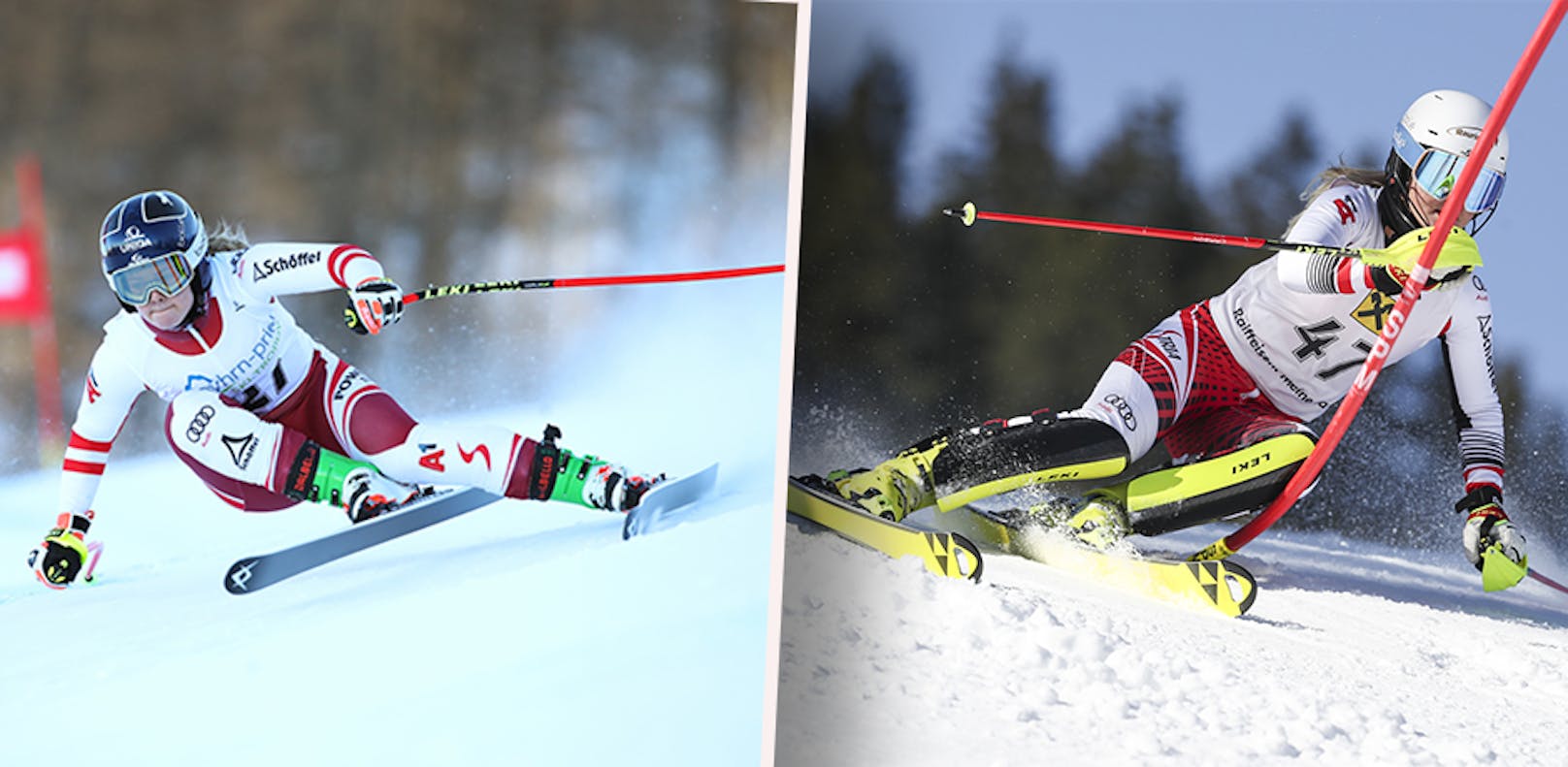 Teresa Grüner und Lara Fletzberger haben sich in Trainingsläufen schwer verletzt. 