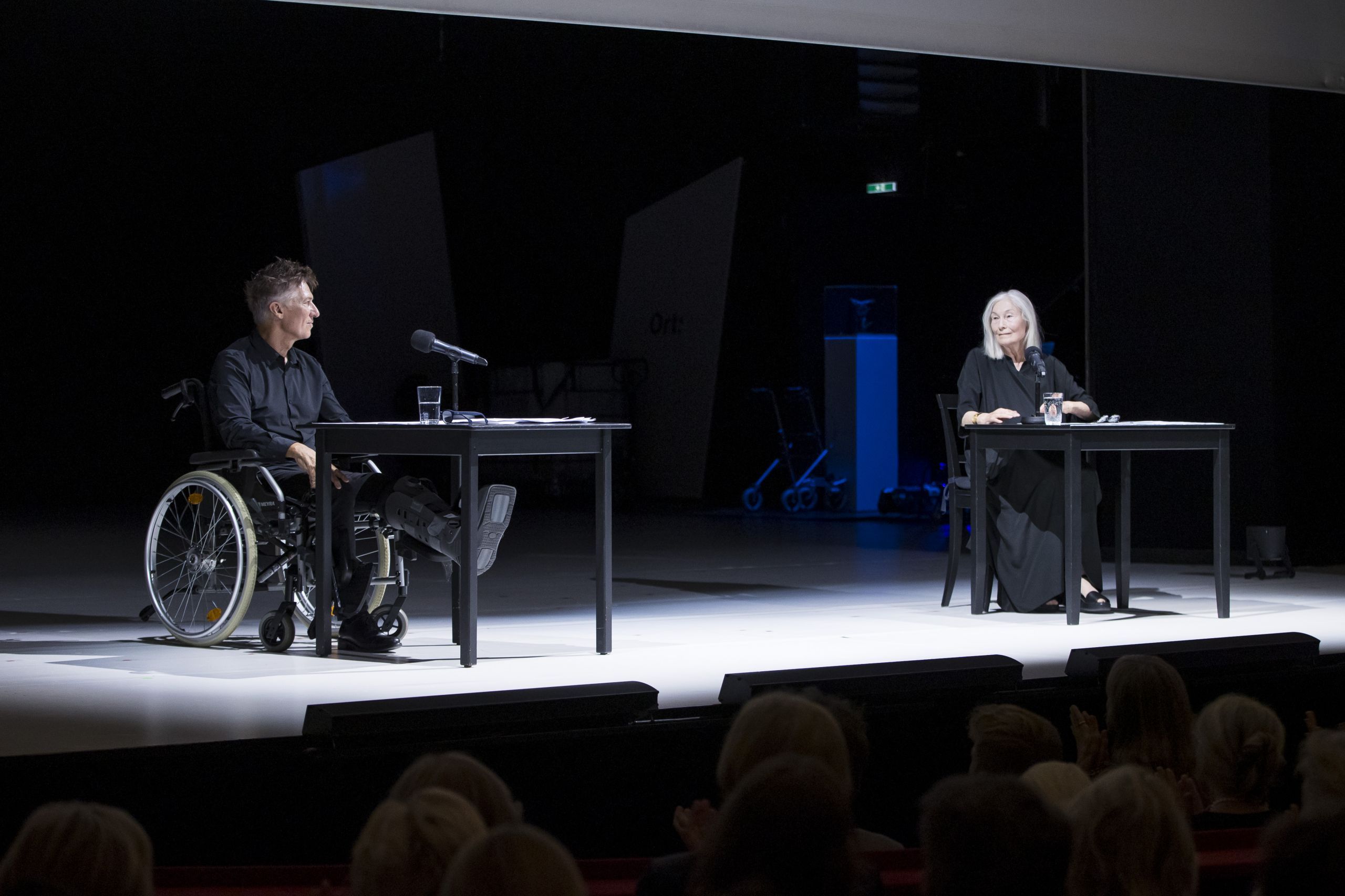 Tobias Moretti zeigte sich bei den Salzburger Festspielen im Rollstuhl.