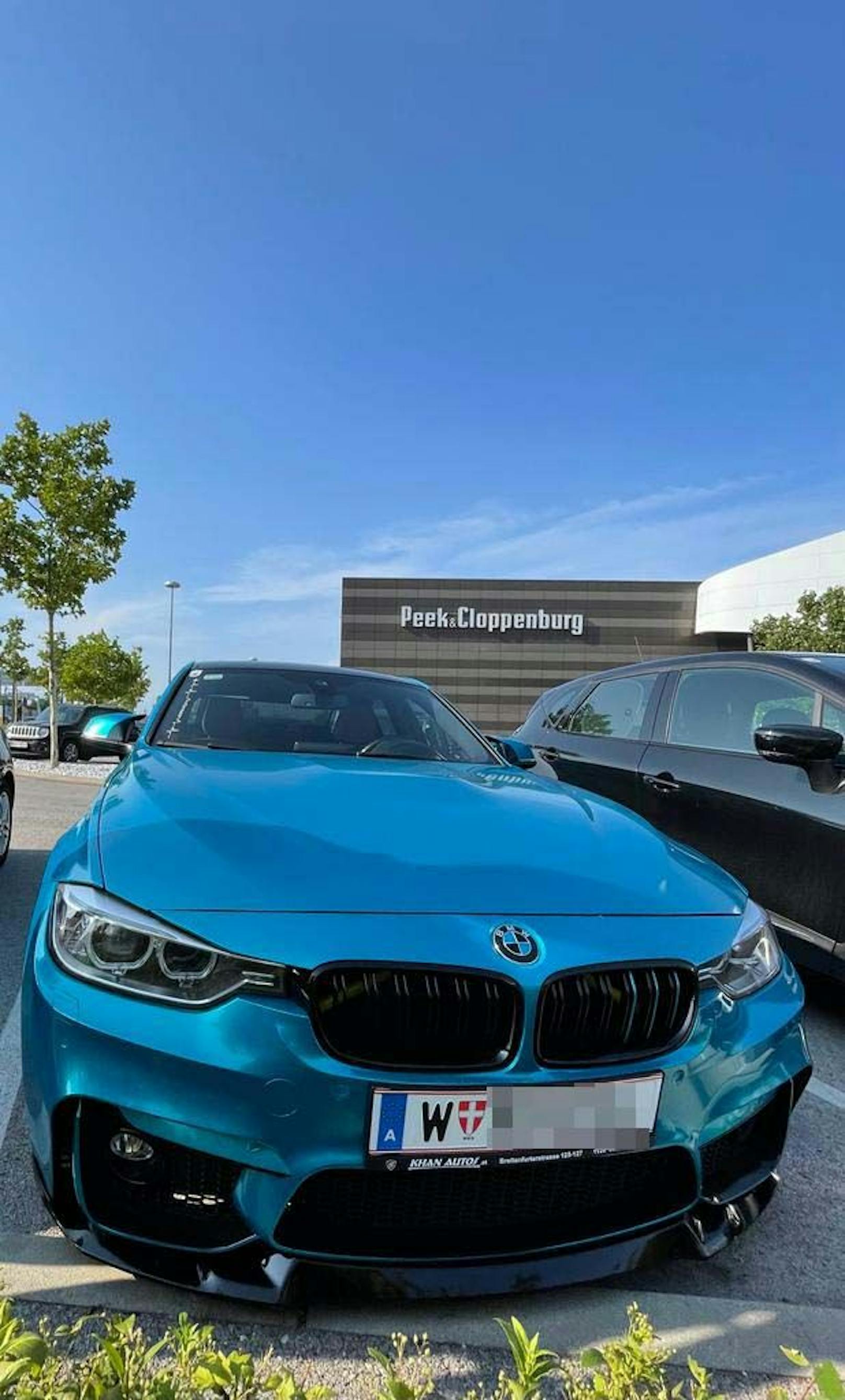 Der BMW kommt den Wiener teuer zu stehen.