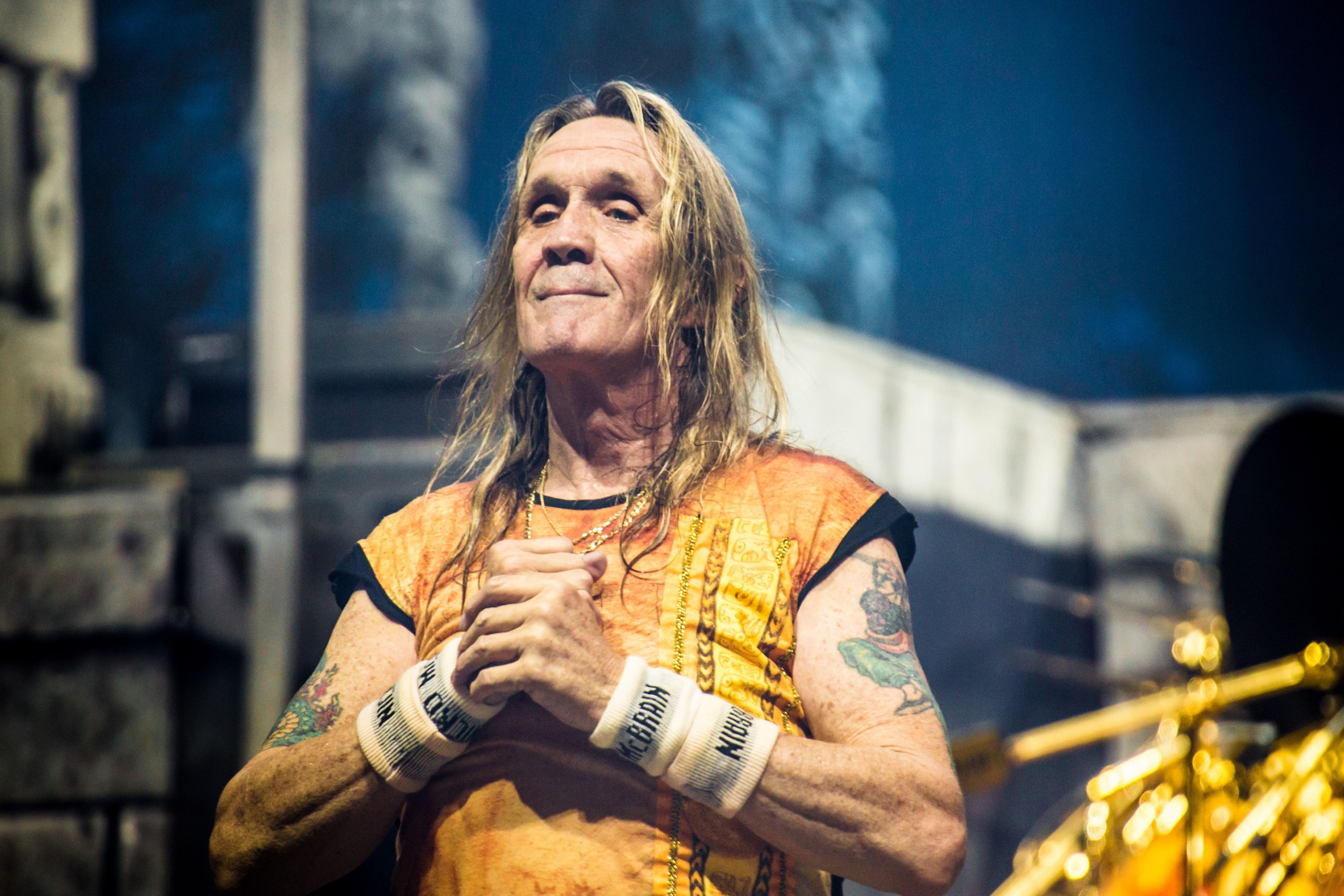 Einer der weltweit besten Metal-Schlagzeuger:&nbsp;<strong>Nicko McBrain</strong> von 