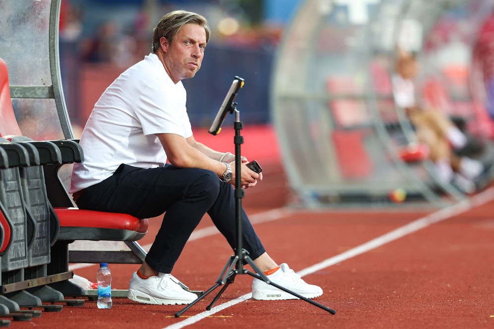 Austria-Coach Michael Wimmer.&nbsp;