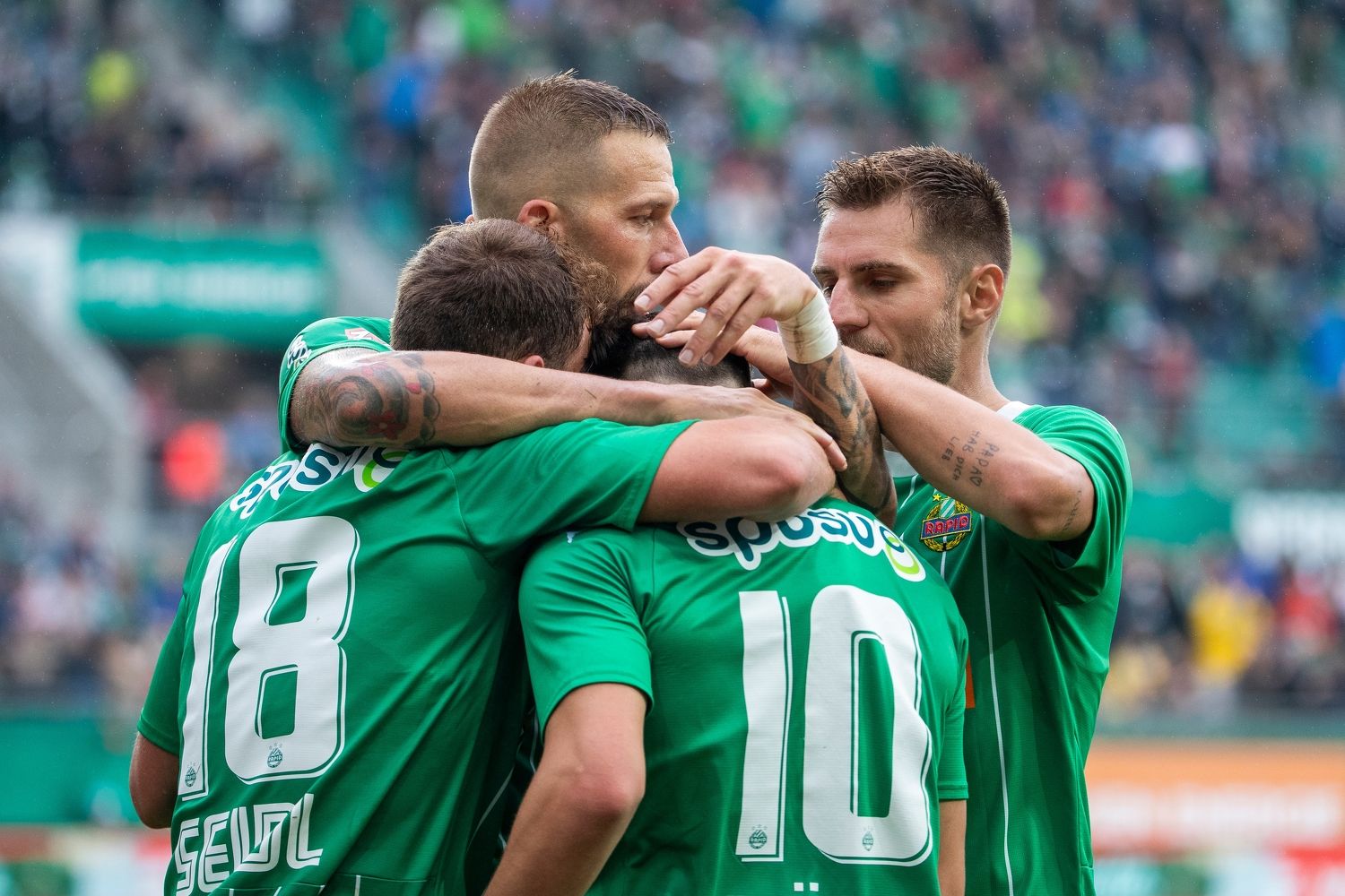 Rapid Wien feiert einen furiosen Katersieg gegen Altach. 