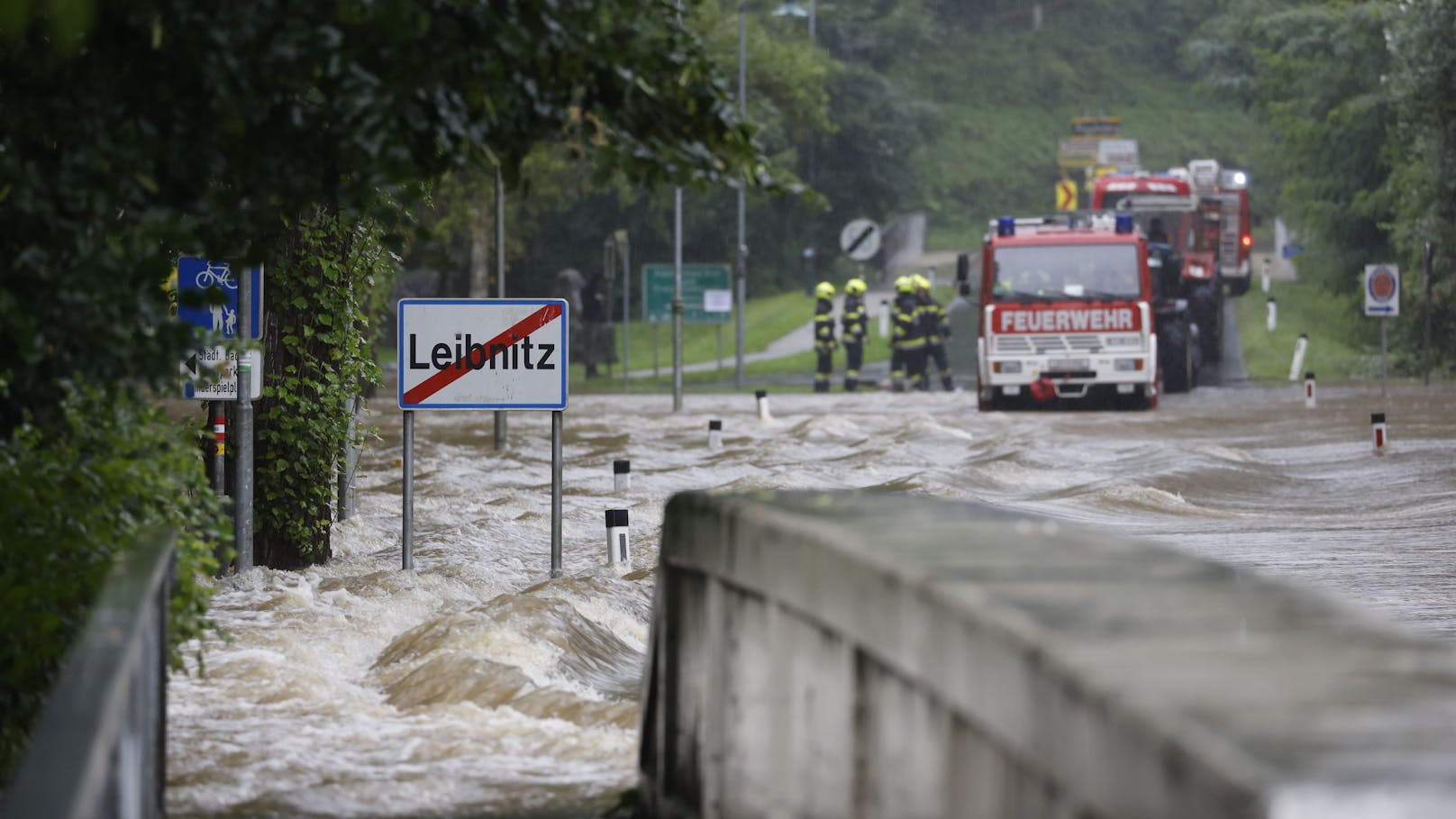 Sintflut-Unwetter trifft Österreich mit voller Wucht