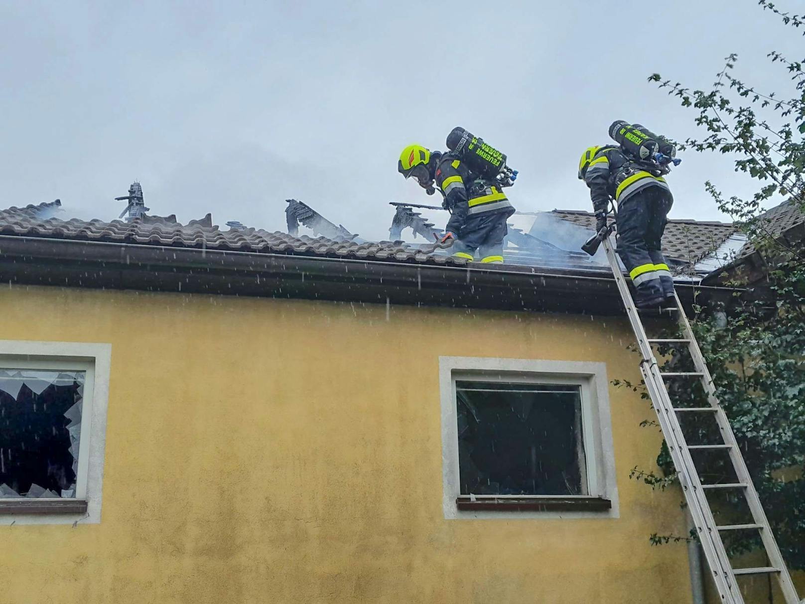 Die Wehren hatten den Brand rasch unter Kontrolle.&nbsp;