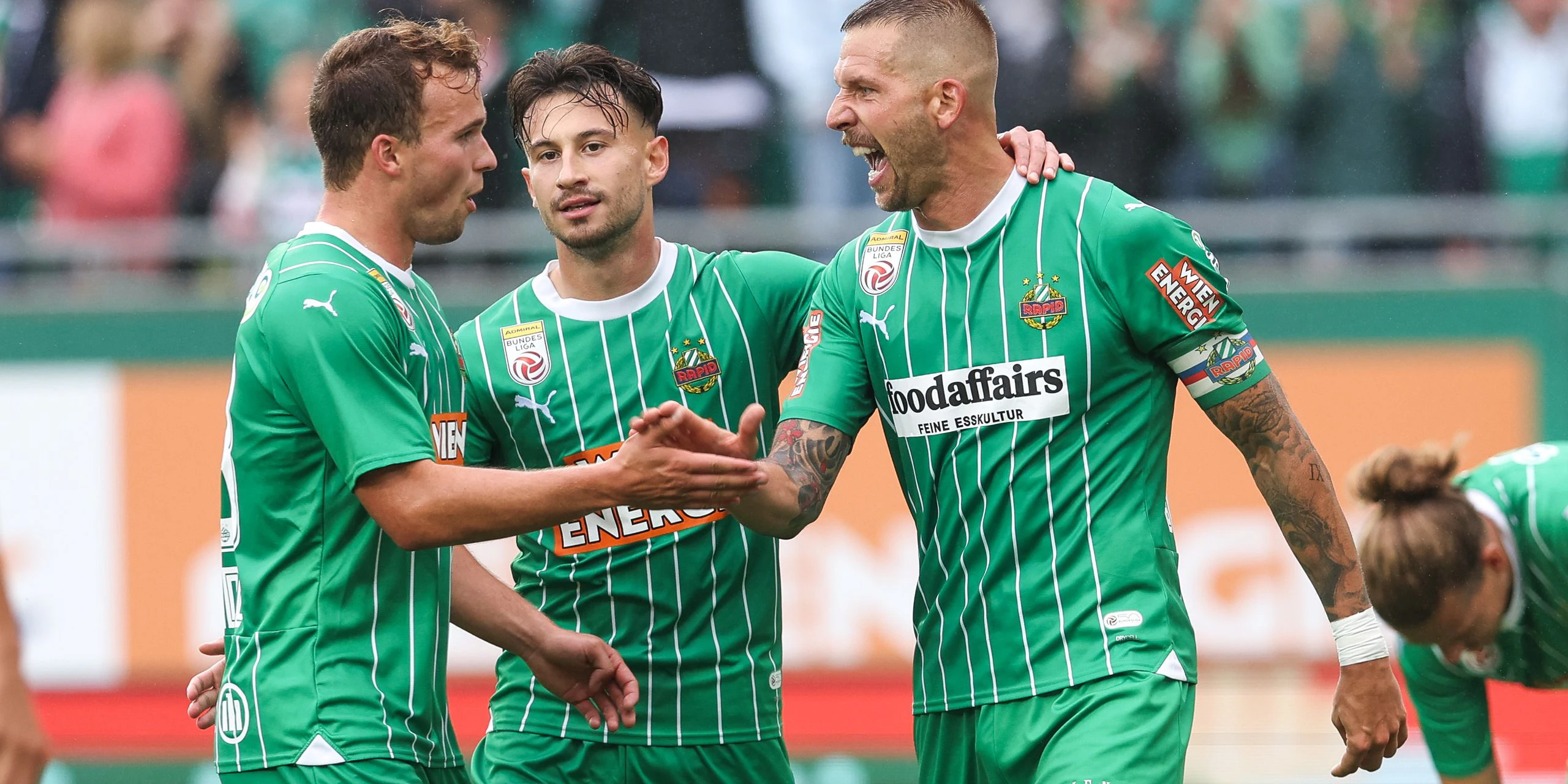 Rapid will auch gegen Debrecen jubeln.