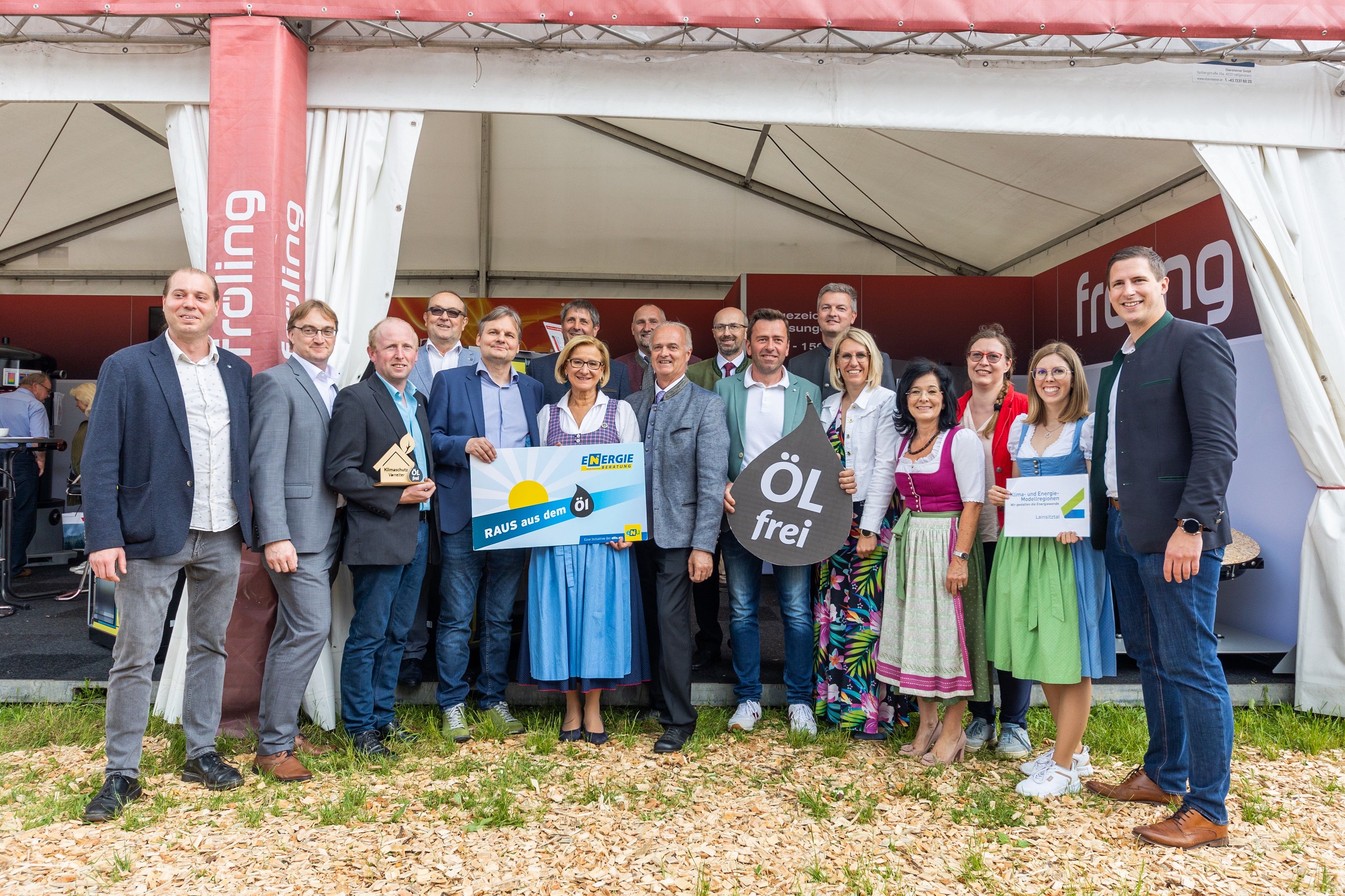 Kleinregion Lainsitztal stellt das Projekt "Raus aus dem Öl" vor