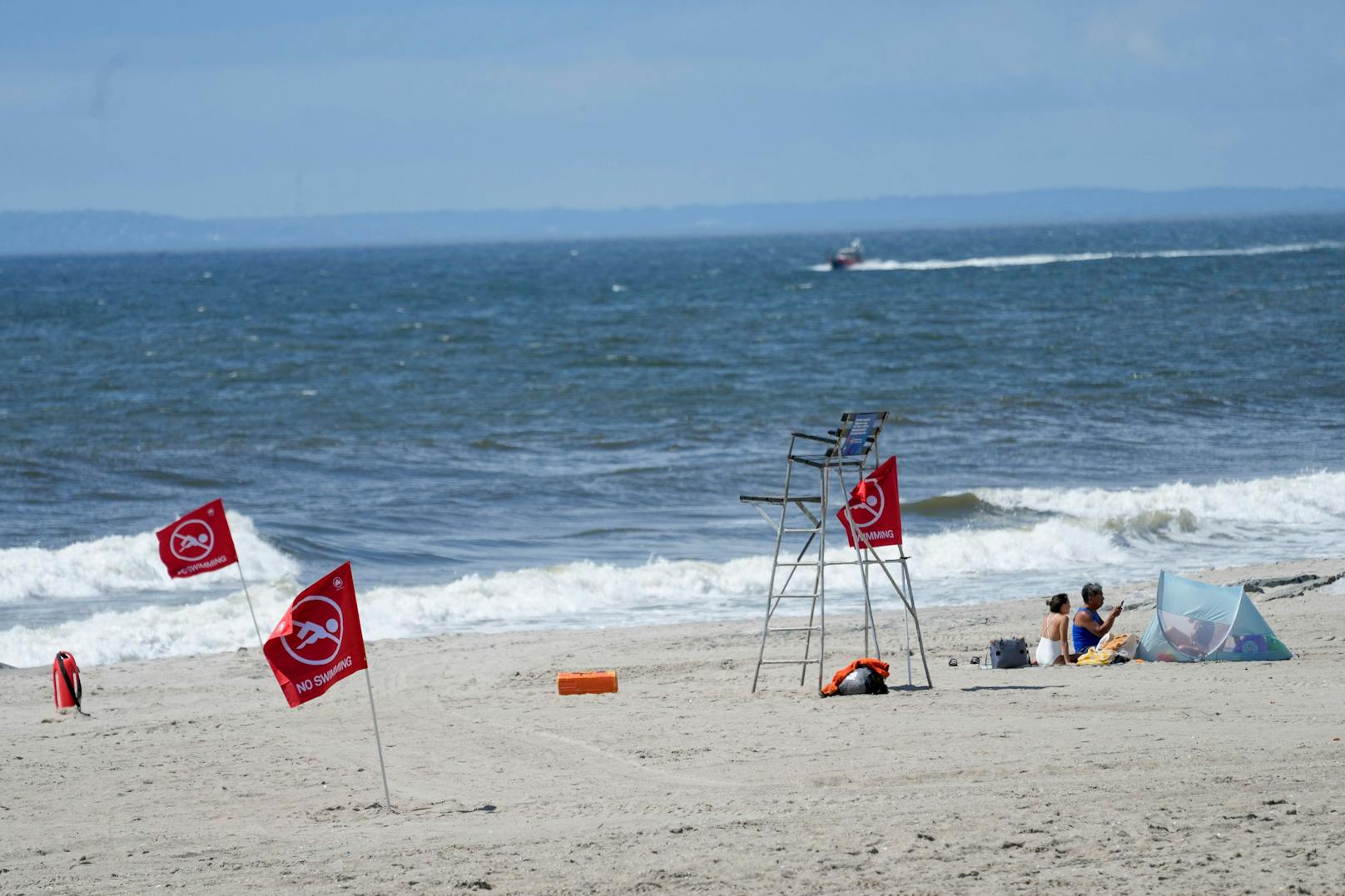 Seit dem Vorfall ist das Schwimmen am betreffenden Strandabschnitt verboten.&nbsp;