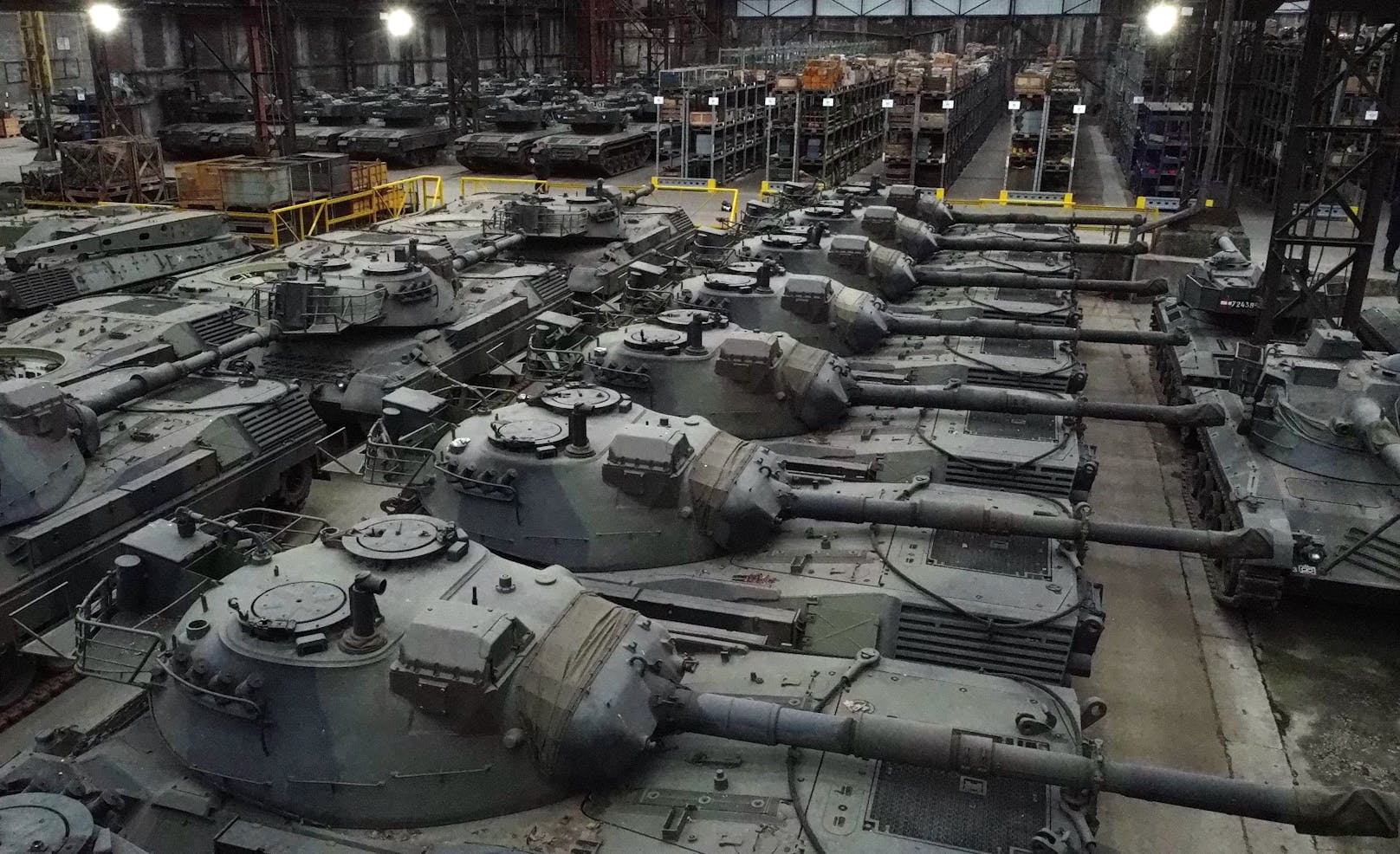 Ein nicht näher genanntes EU-Land hat 50 Leopard-1-Panzer für die Ukraine gekauft. Symbolbild.