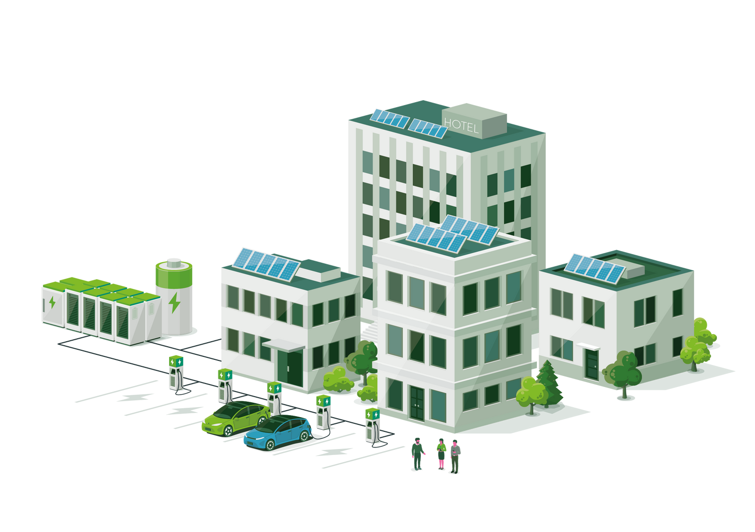 superstrom: Tiroler Unternehmer bieten Hotels saubere und kostengünstige Energieversorgung.