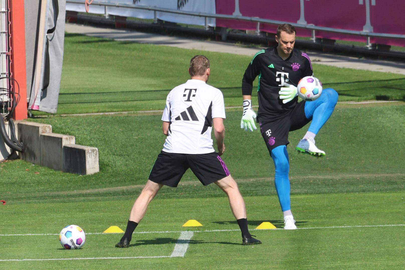 Manuel Neuer schuftet für sein Comeback