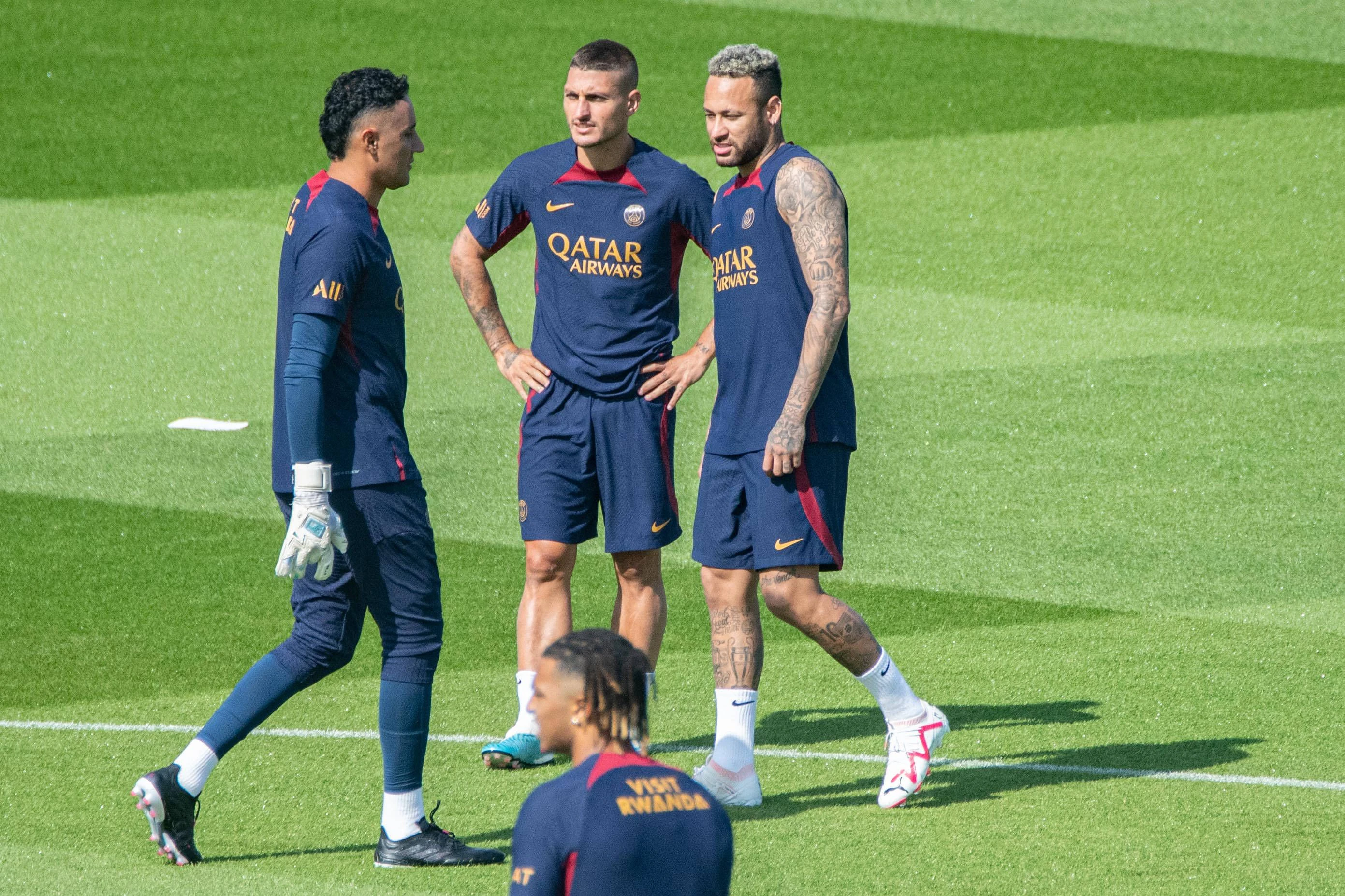 Neymar und Marco Verratti stehen auf der Paris-Abschussliste. 