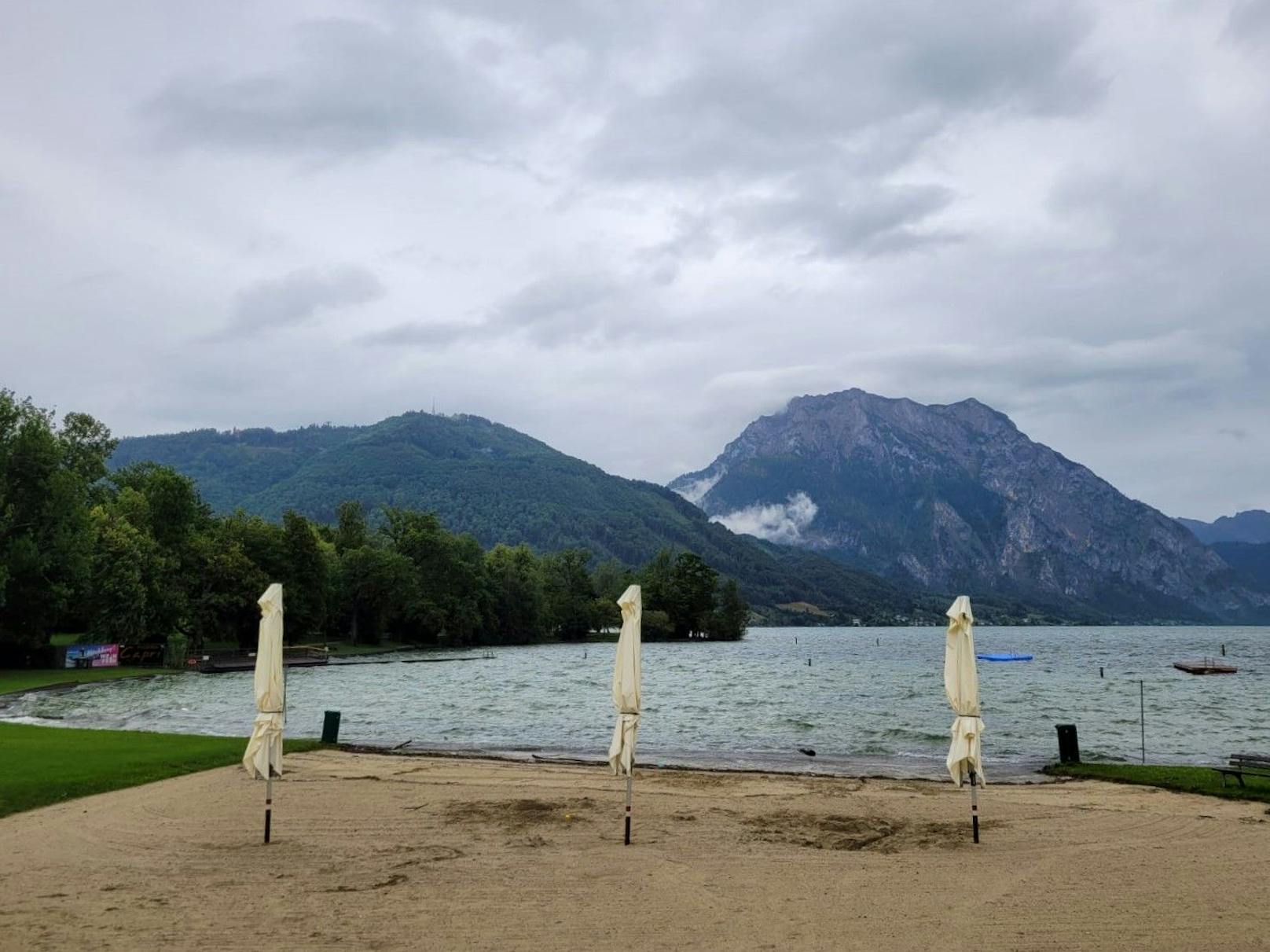 Nur mehr 15 Grad – Kälte-Walze fegt Badeseen leer