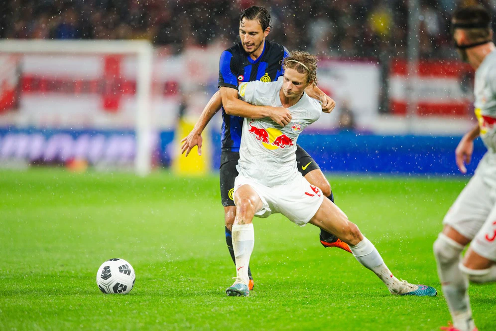 Red Bull Salzburg im Test gegen den italienischen Topklub Inter Mailand. 