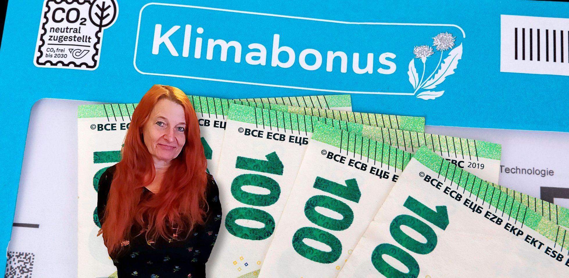 Sylvia (58) hat noch keinen Cent vom Klimabonus gesehen.