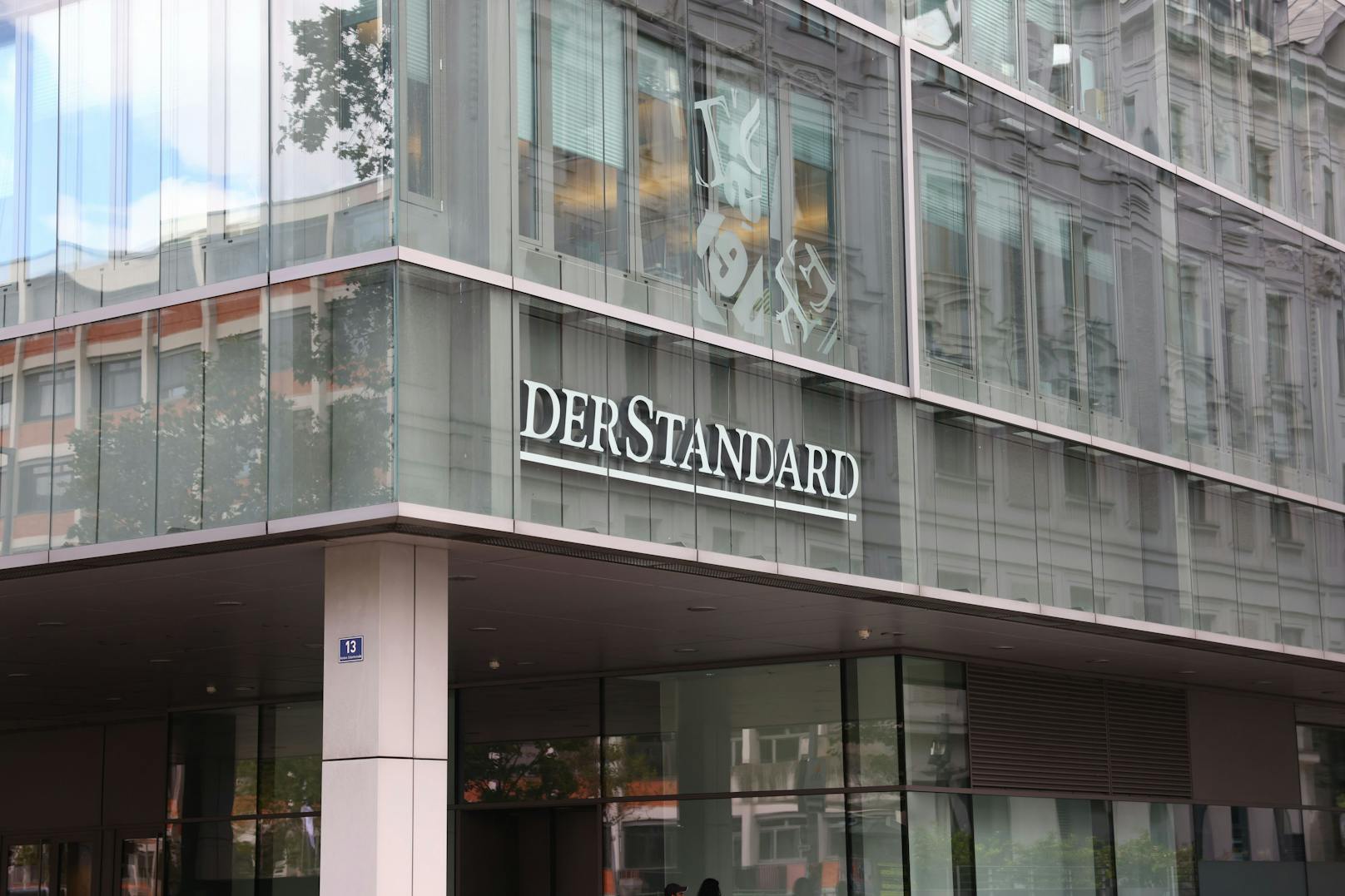 Die Zentrale der Tageszeitung "Der Standard" in Wien-Landstraße