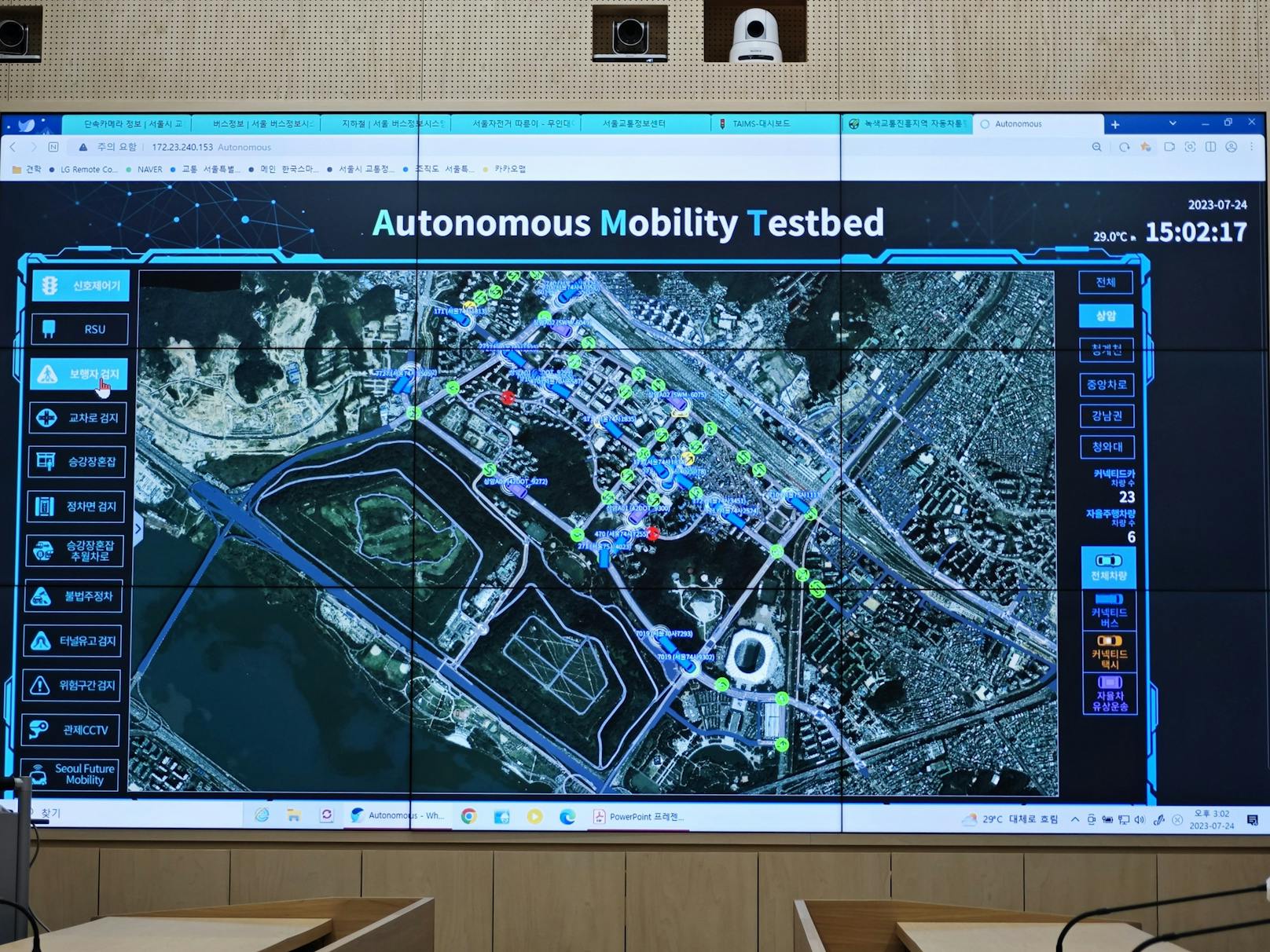 Fünf Testgebiete für autonome Busse gibt es in Seoul bereits – das jüngste wurde im Juli 2023 in Betrieb genommen.