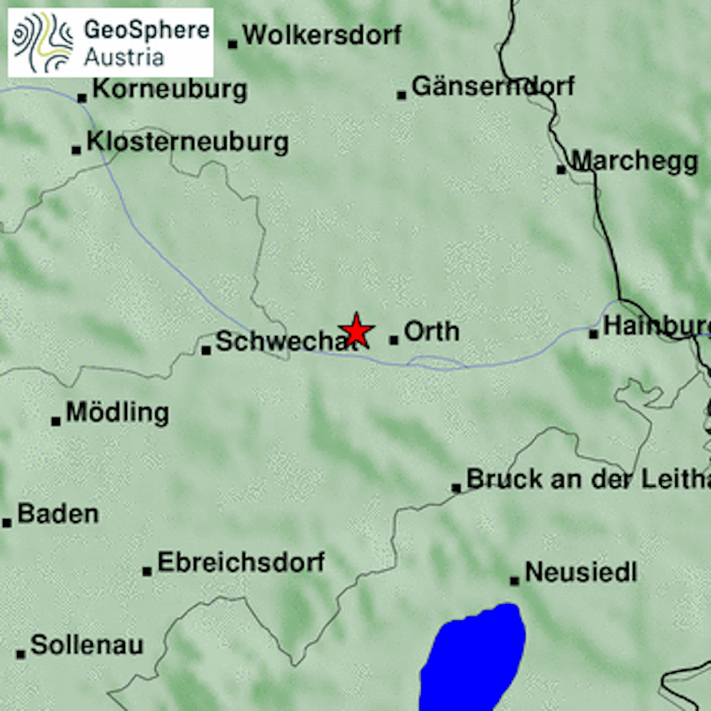 In Orth an der Donau bebte die Erde.