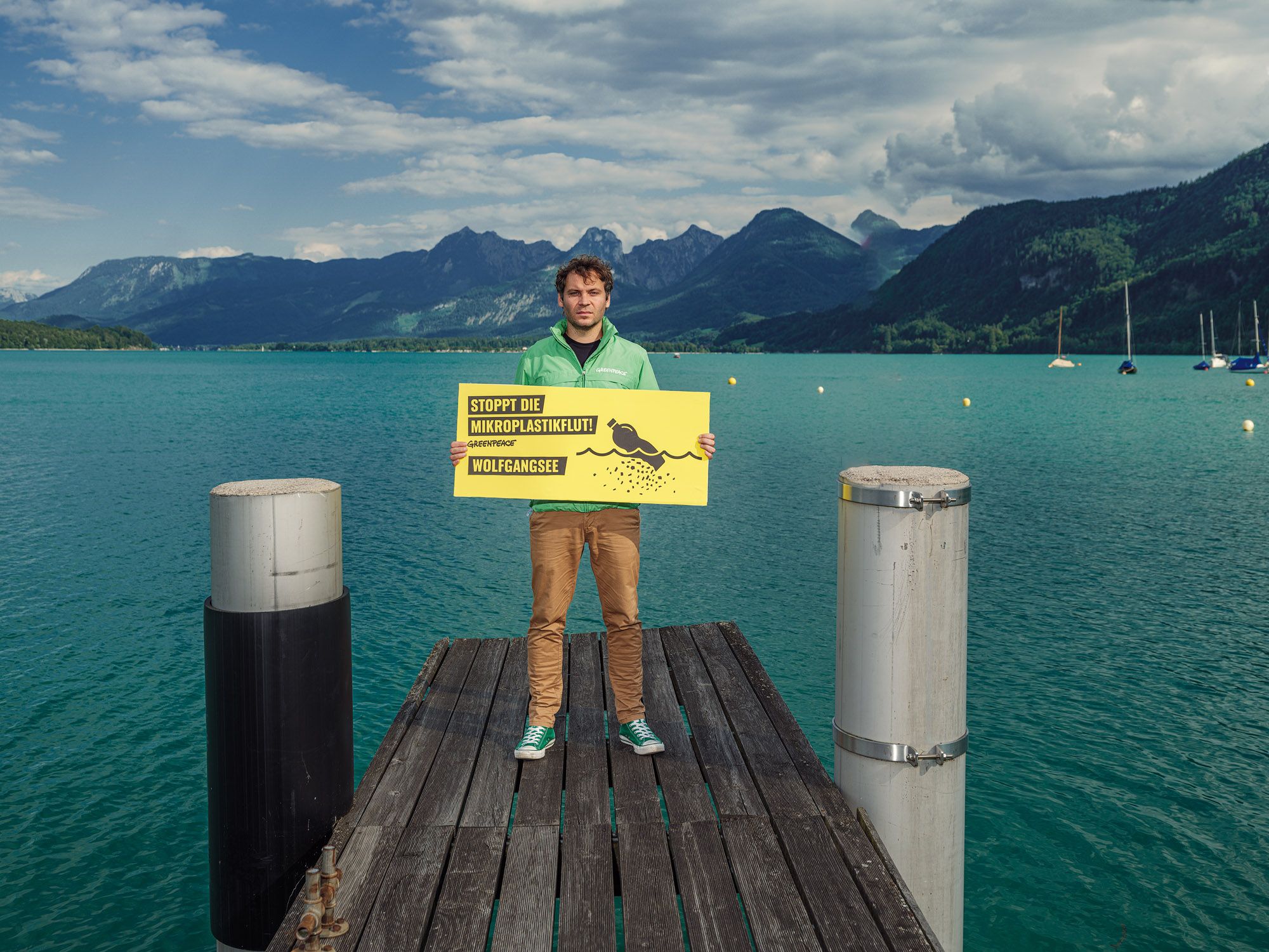 Auch der Wolfgangsee (Sbg.) ist mit Mikroplastik verunreinigt.