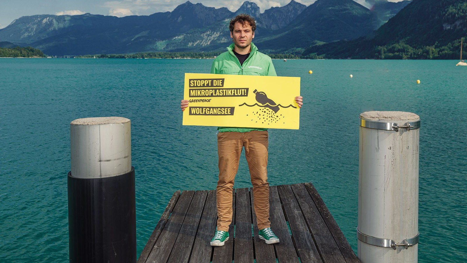 Greenpeace: Mikroplastik in Badeseen, Wolfgangsee