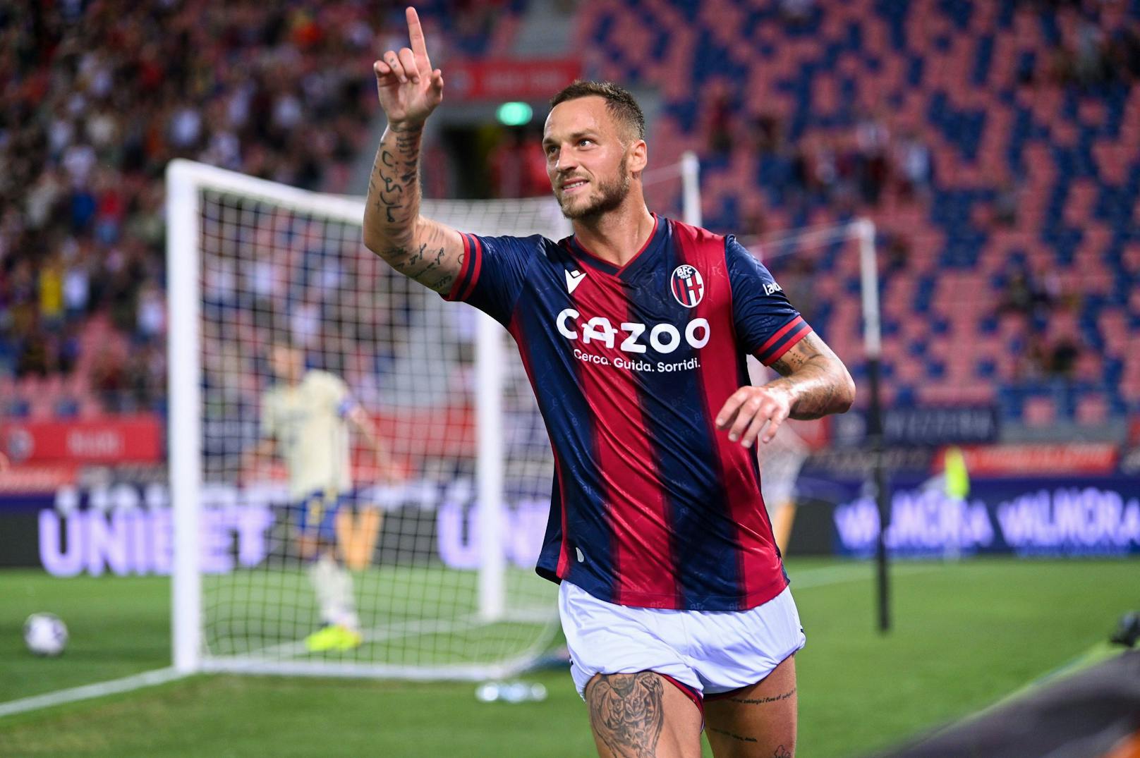 Marko Arnautovic steht vor dem Abschied von Bologna.