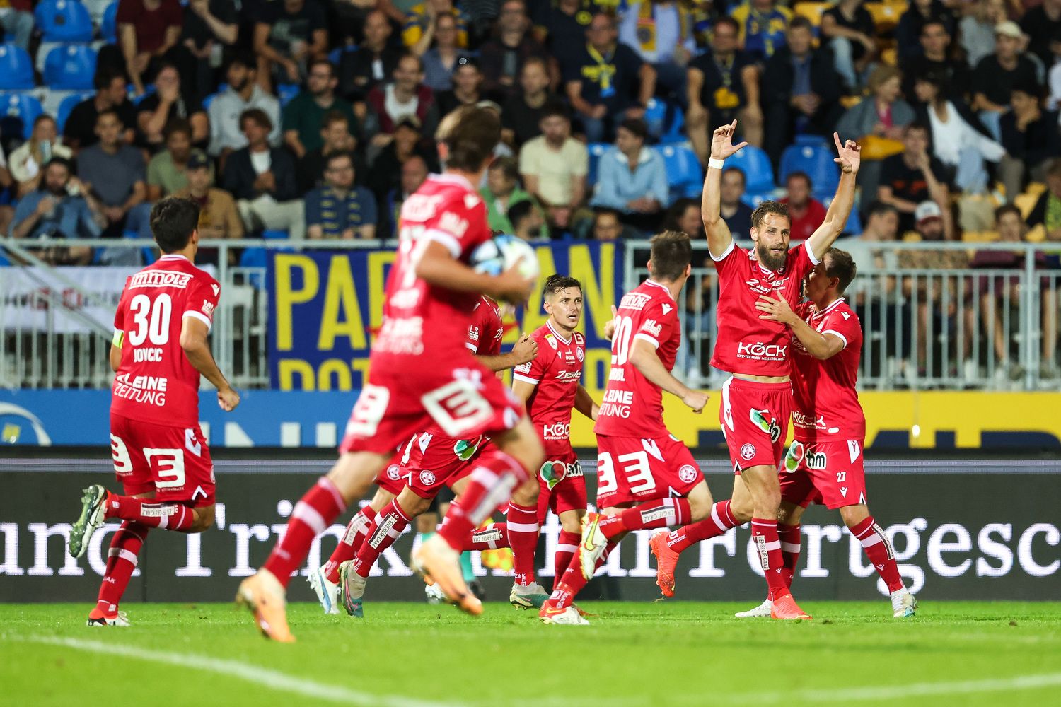 Der GAK jubelt auf der Hohen Warte