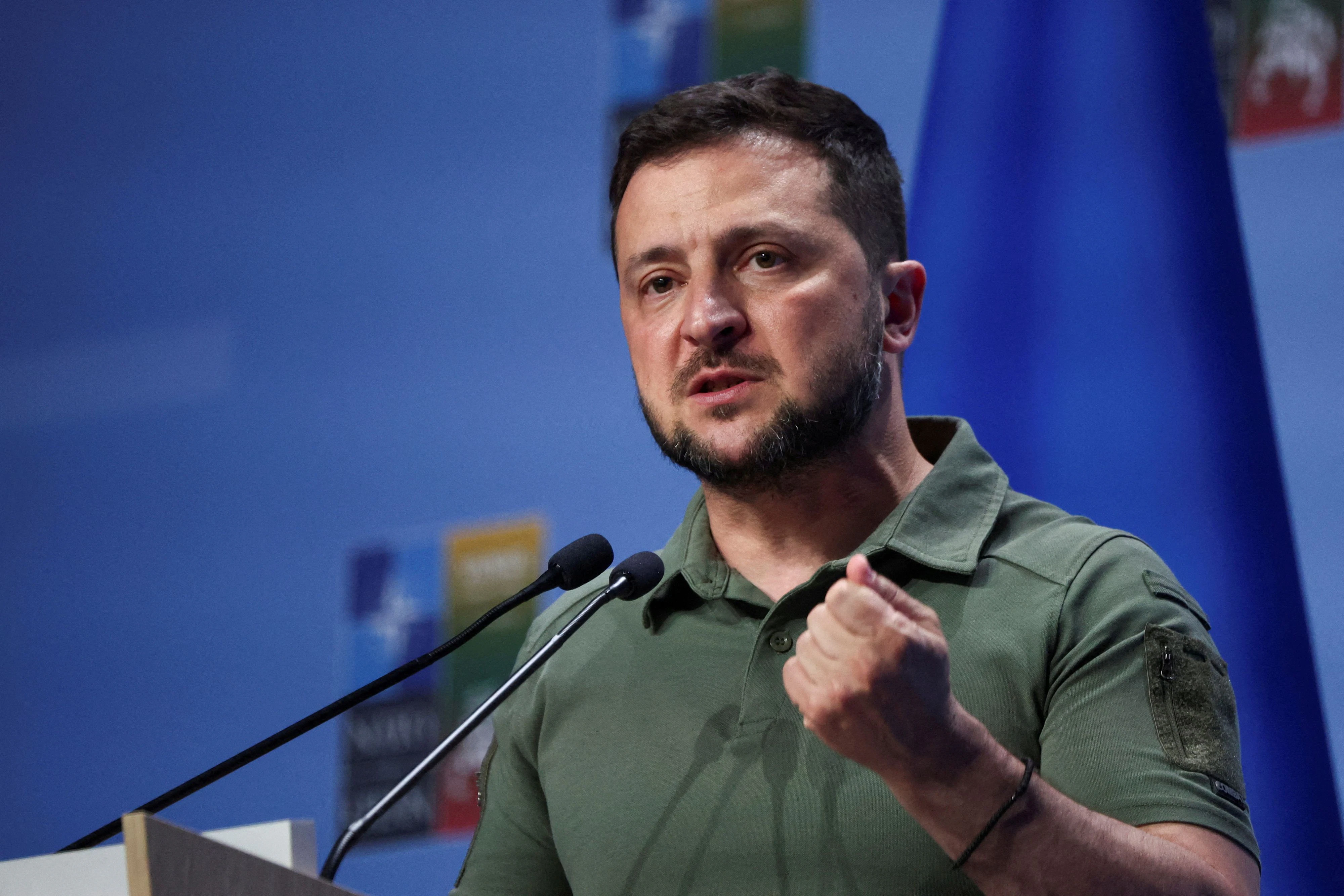 Der ukrainische Präsident Wolodimir Selenski