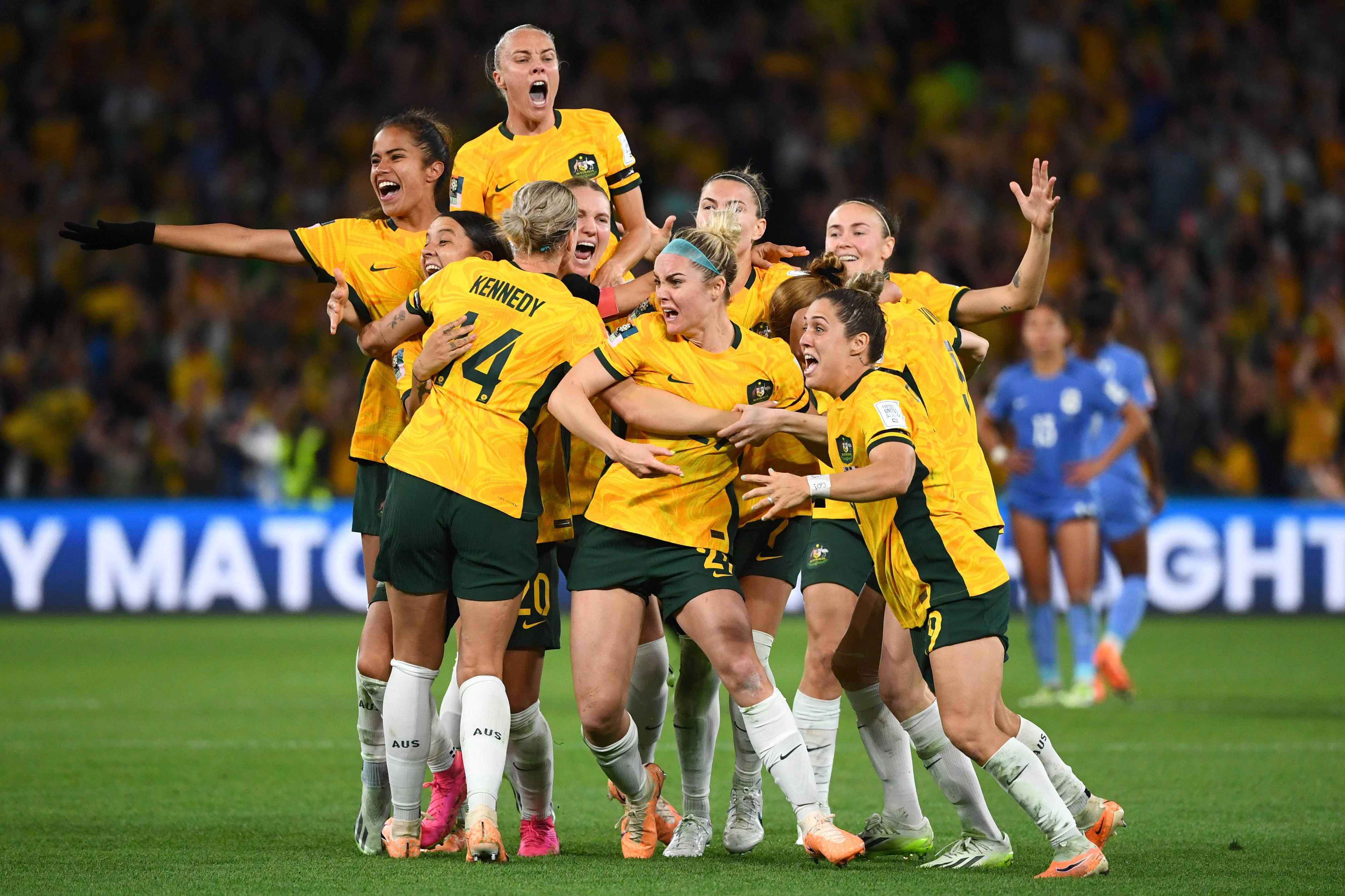 Die Australierinnen stehen sensationell im WM-Halbfinale. 