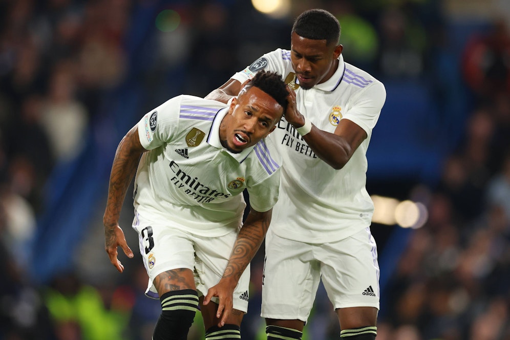 Eder Militao wird lange nicht mit David Alaba verteidigen.