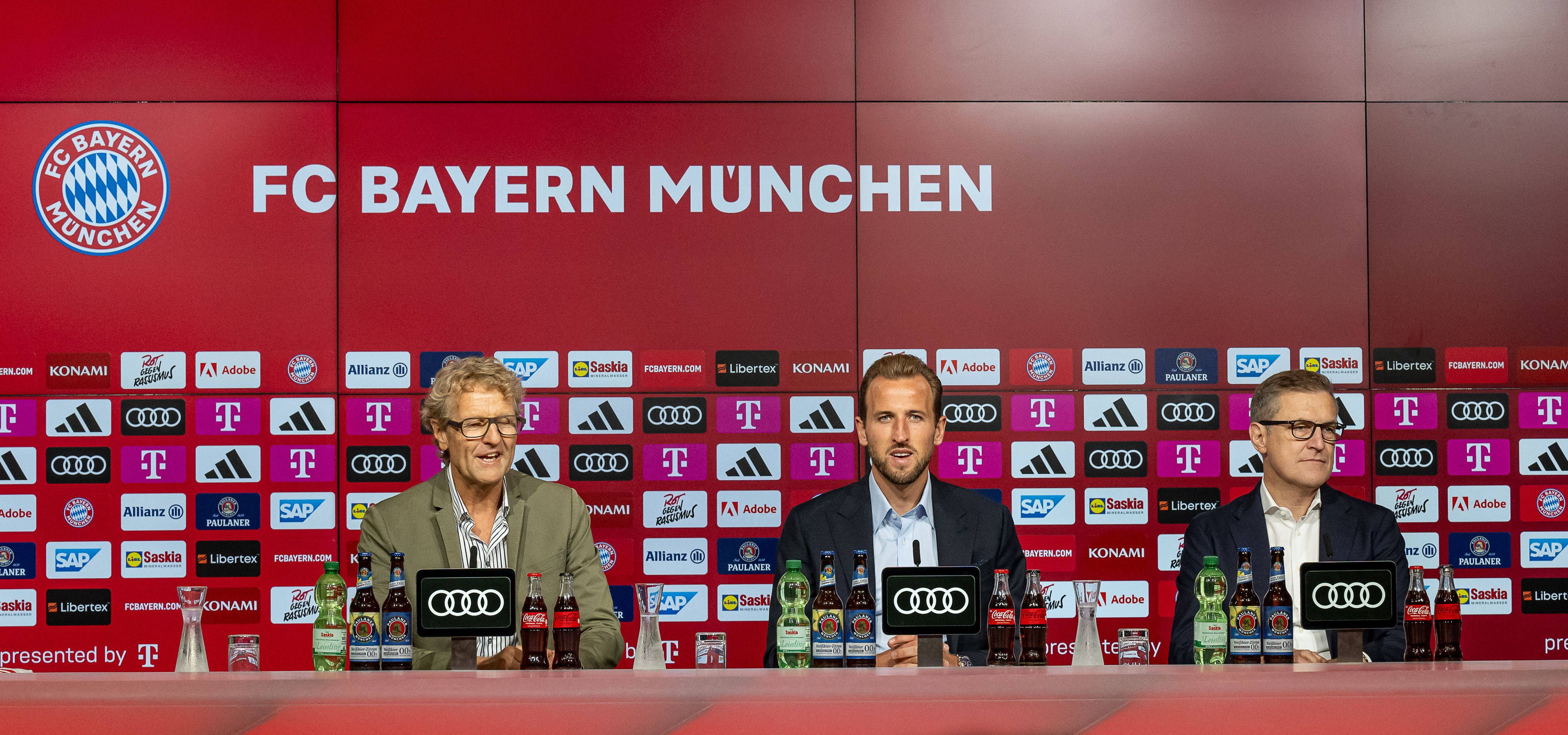 Erste Bayern-PK von Harry Kane