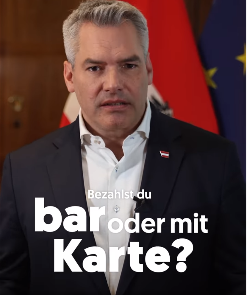 Nach der FPÖ fährt nun auch die ÖVP fährt eine Kampagne zum Schutze des Bargelds. 