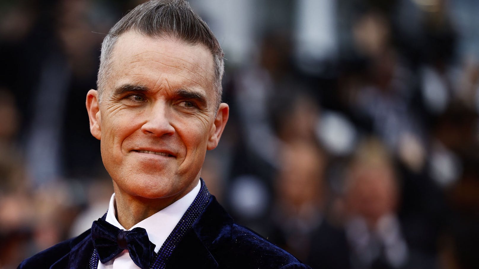 Sänger <strong>Robbie Williams</strong> ("Let me entertain you") zieht in letzter Zeit gerne blank.