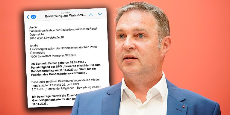 Andreas Babler bekommt Konkurrenz am SP-Parteitag im November.