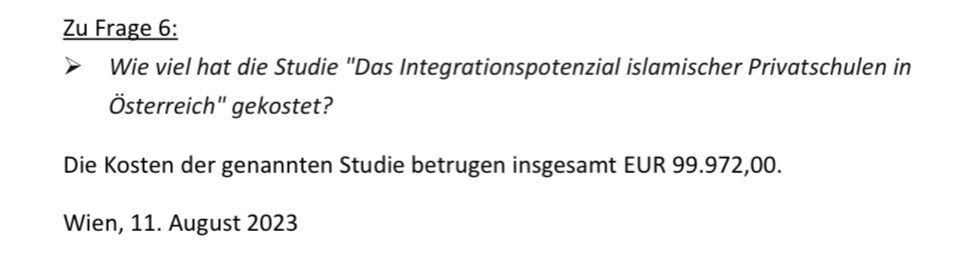 Knapp 100.000 Euro mussten Steuerzahler für die Studie brennen.