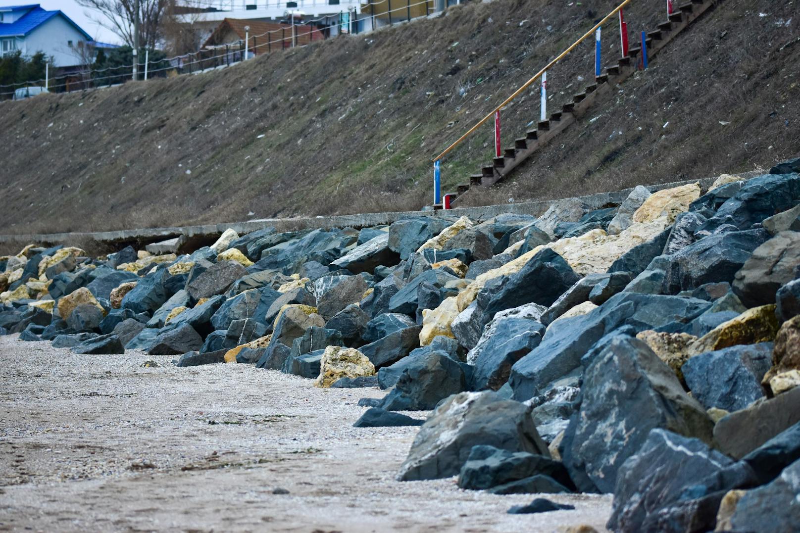 Im rumänischen Badeort Costinesti soll eine russische Mine explodiert sein. 